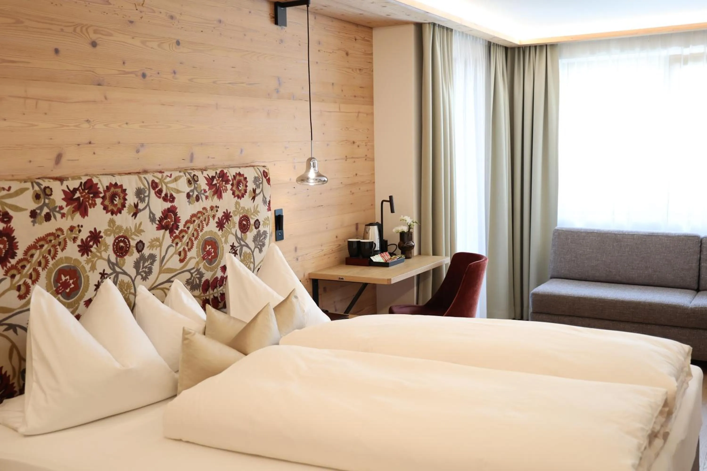 Coffee/tea facilities, Bed in Hotel Garni Glockenstuhl