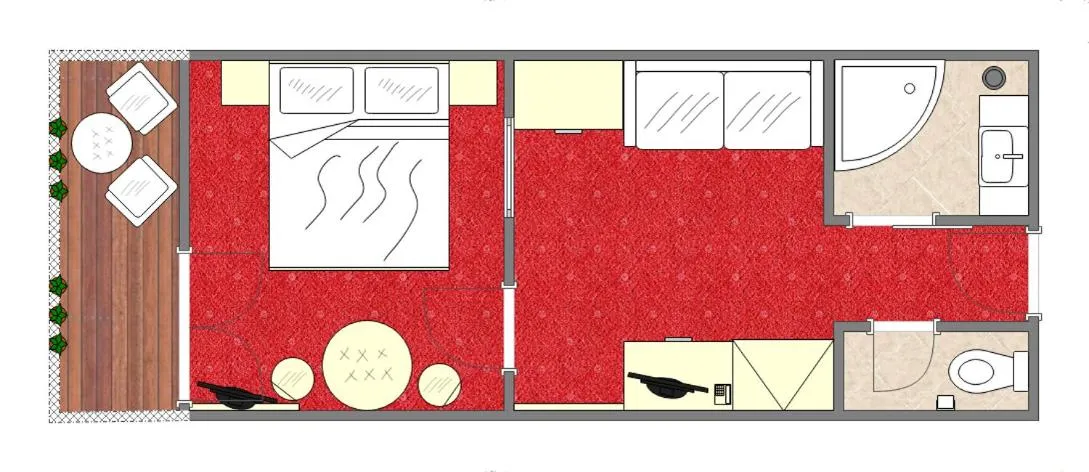 Floor plan in All Inclusive Hotel Sonnenhügel