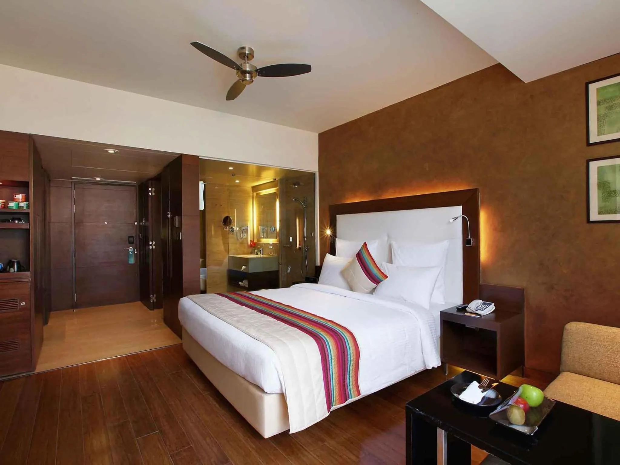 Bedroom, Bed in Novotel Goa Candolim