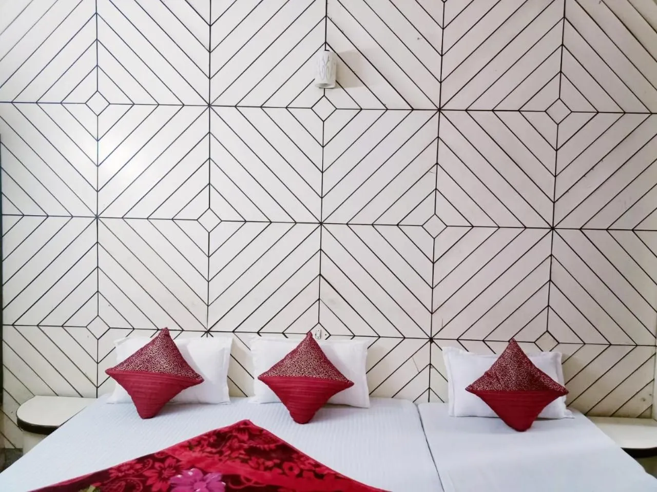 Bed in Hotel marwari niwas