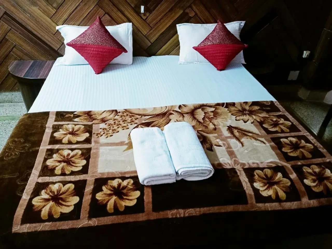 Bed in Hotel marwari niwas
