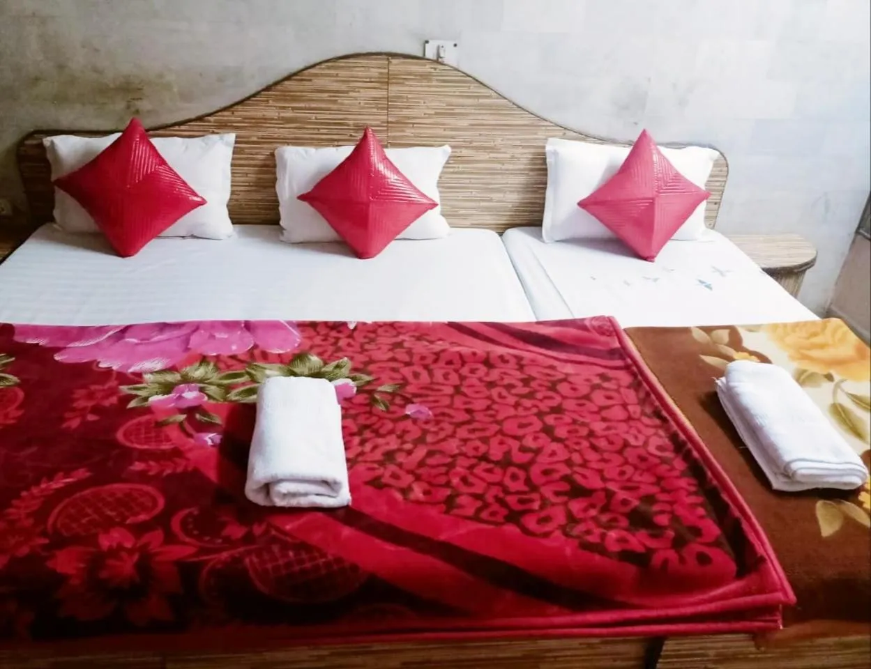 Bed in Hotel marwari niwas