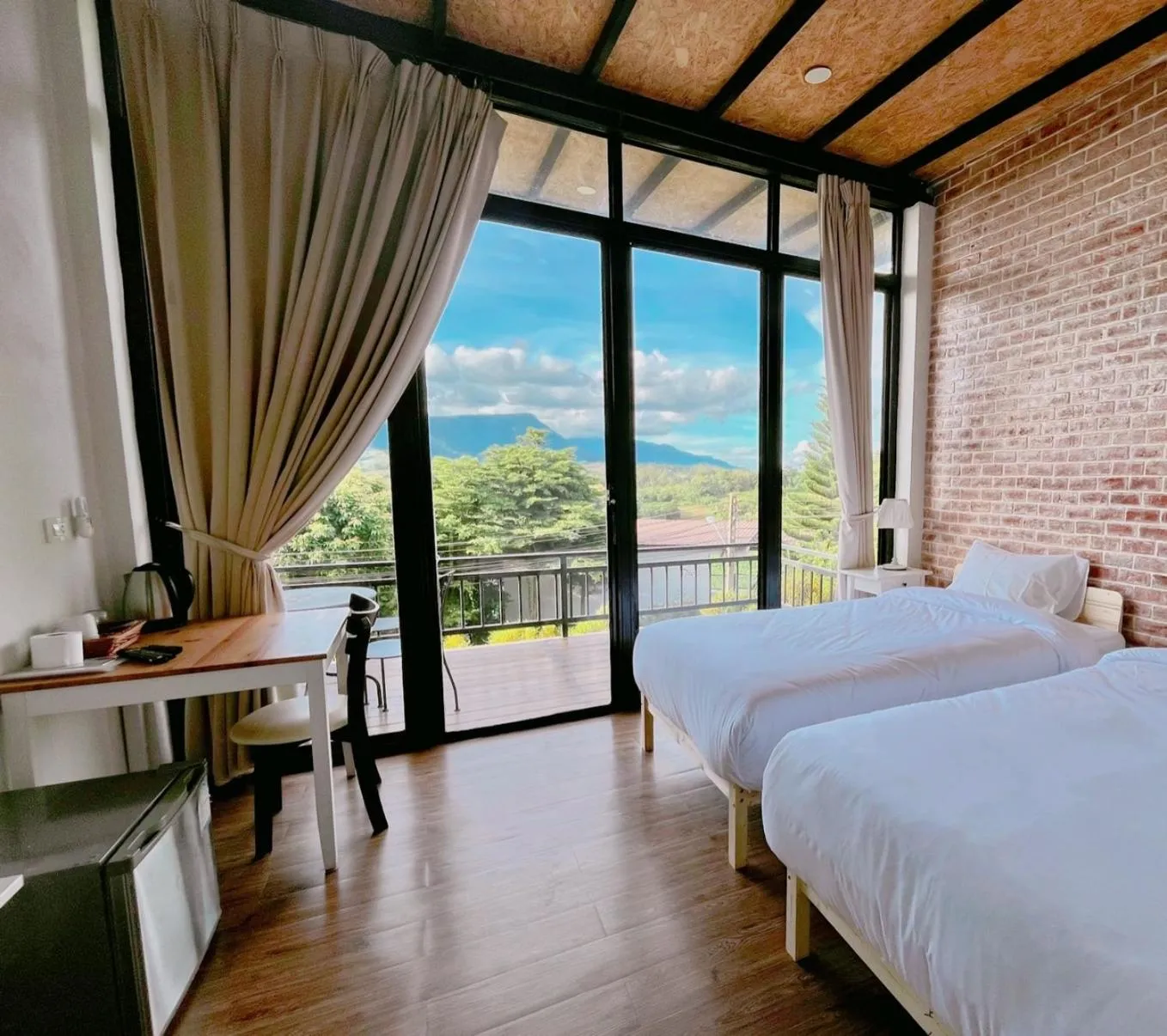 Bed in Krin Resort