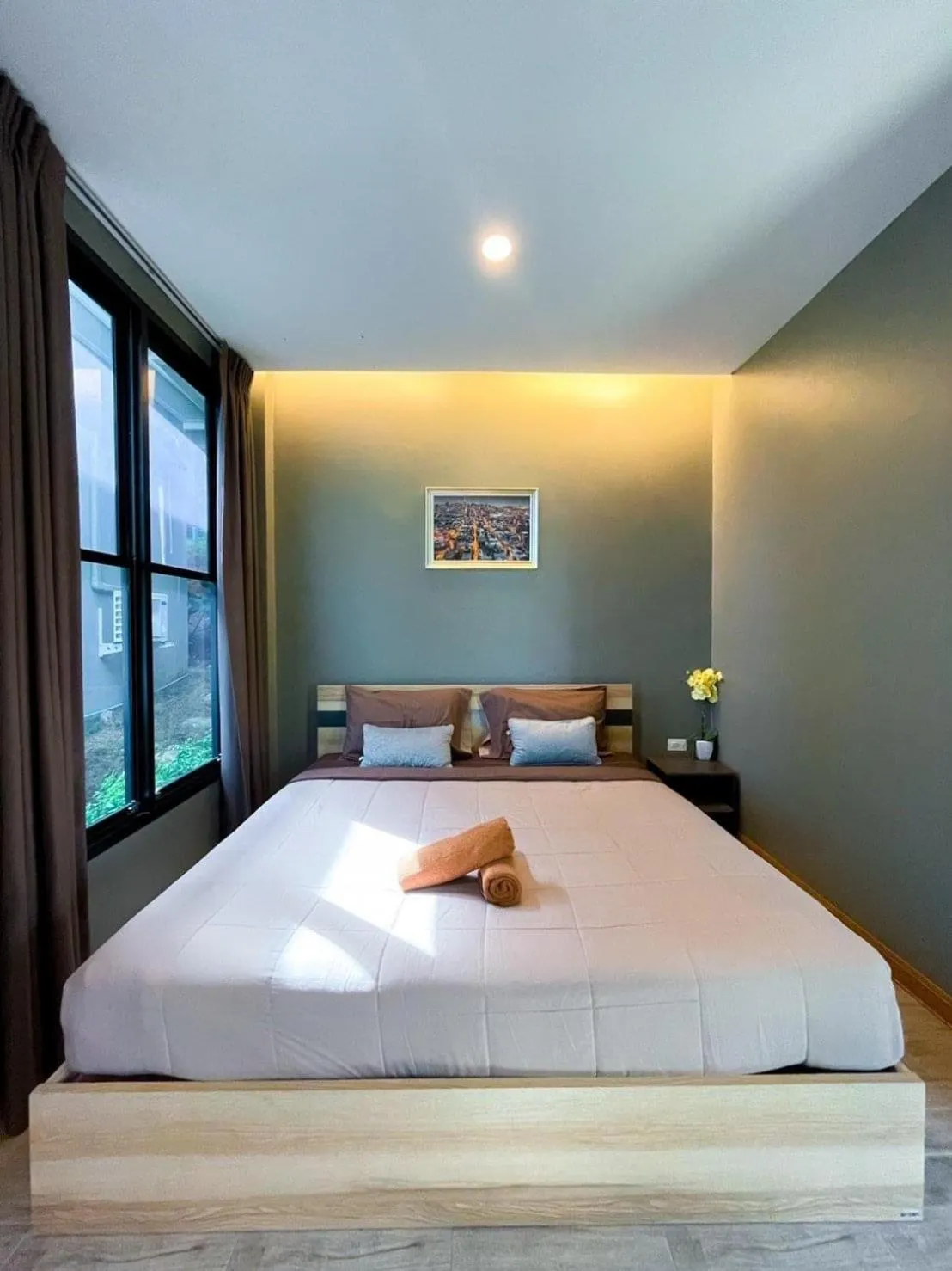 Bed in Krin Resort