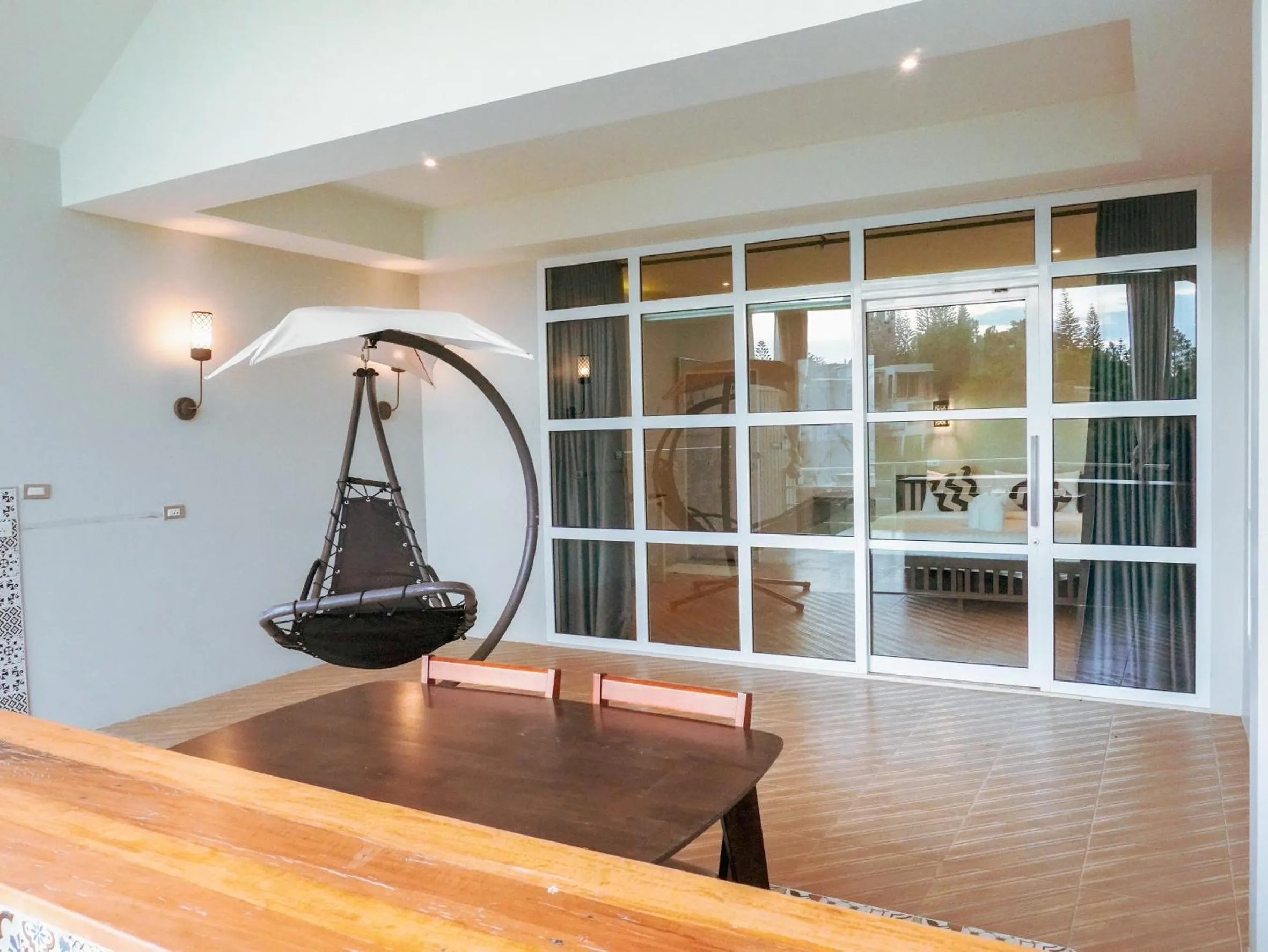 Inner courtyard view in Krin Resort