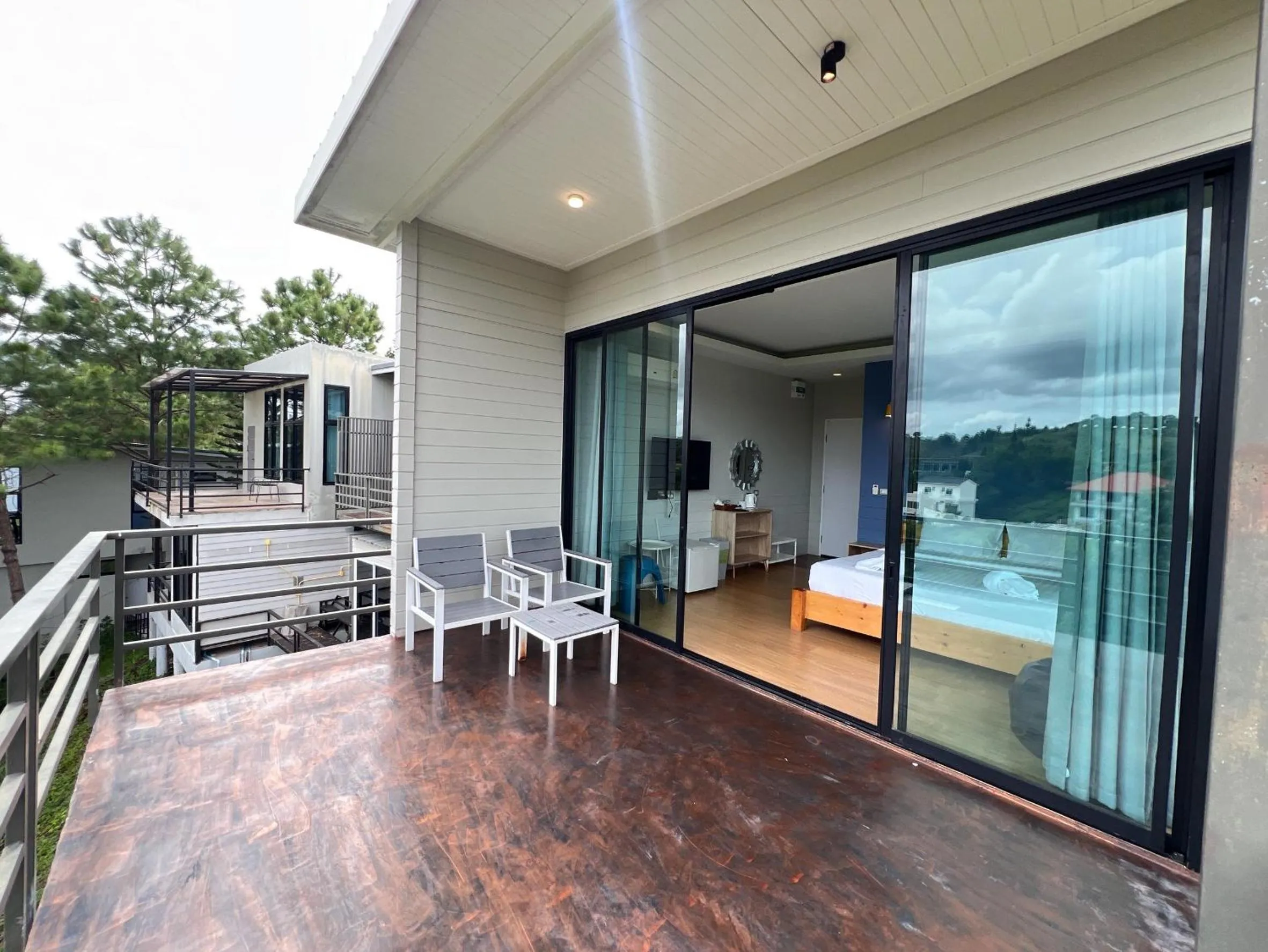 Seating area in Krin Resort