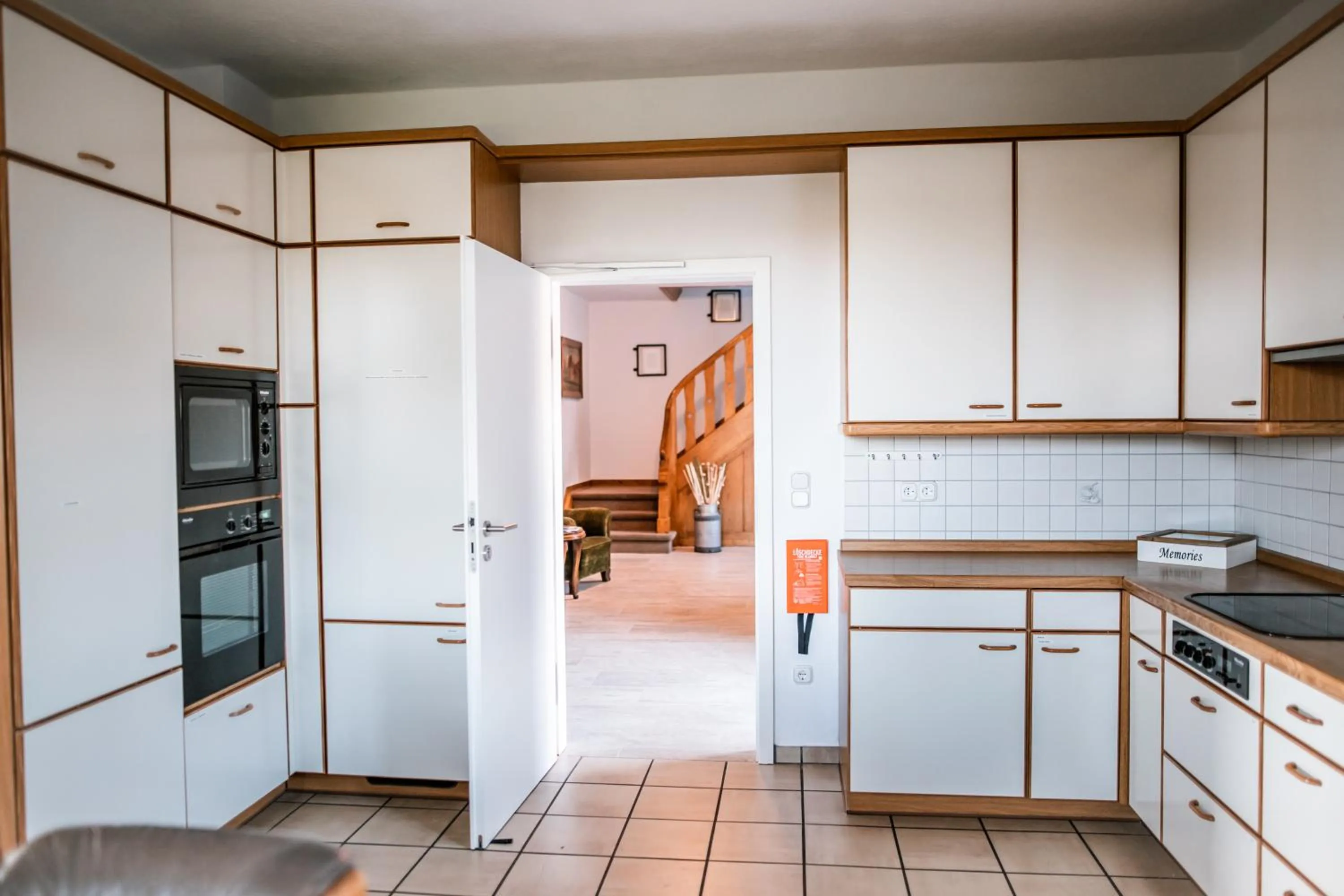 Communal kitchen in Gästehaus Meiwes