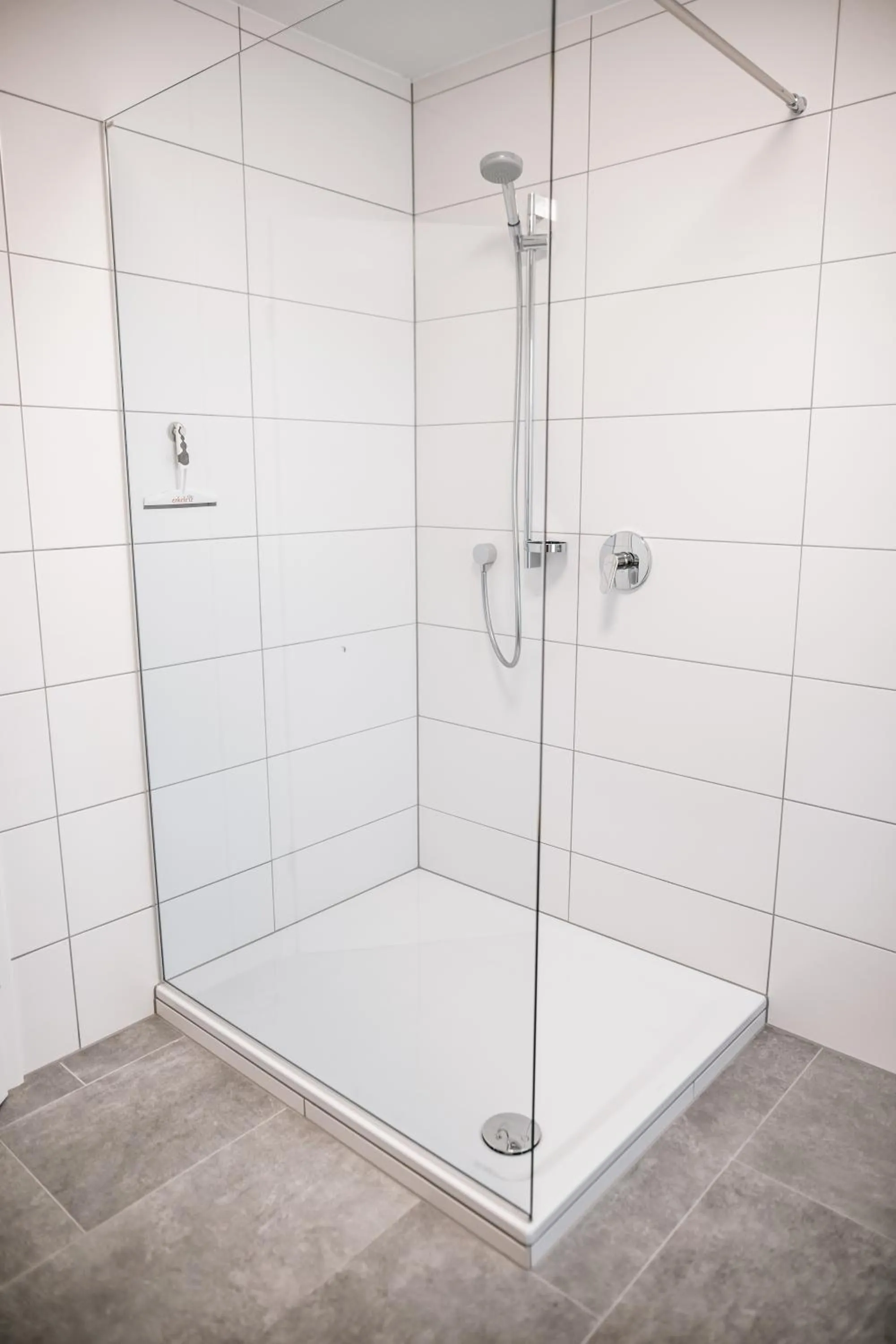 Shower in Gästehaus Meiwes