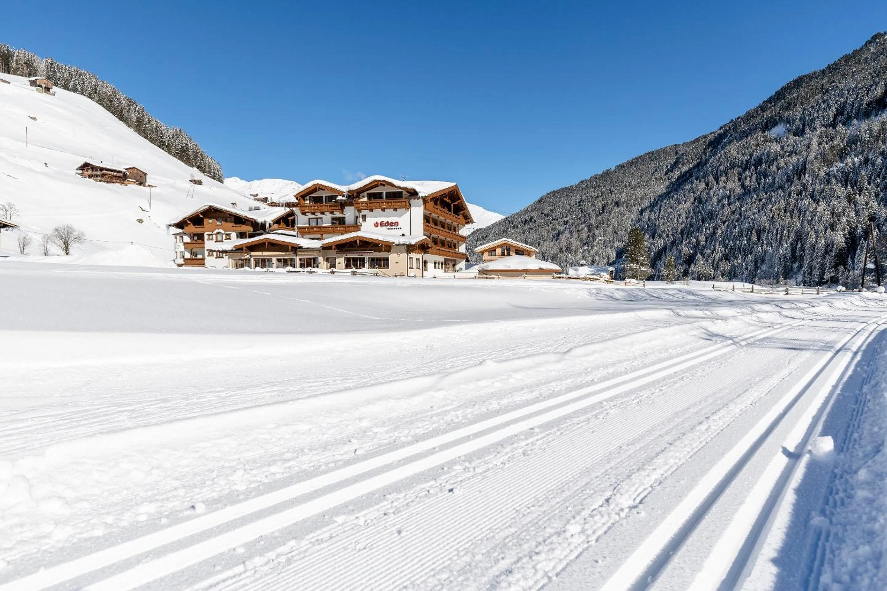 Property building in Hotel Eden