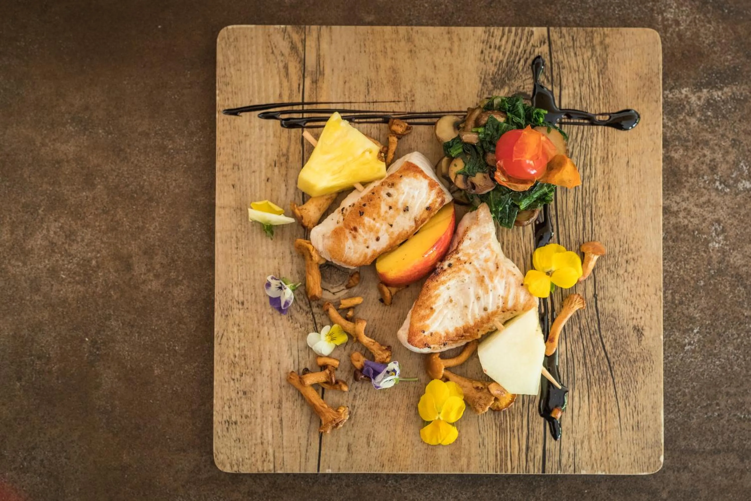 Food and drinks in Hotel Eden