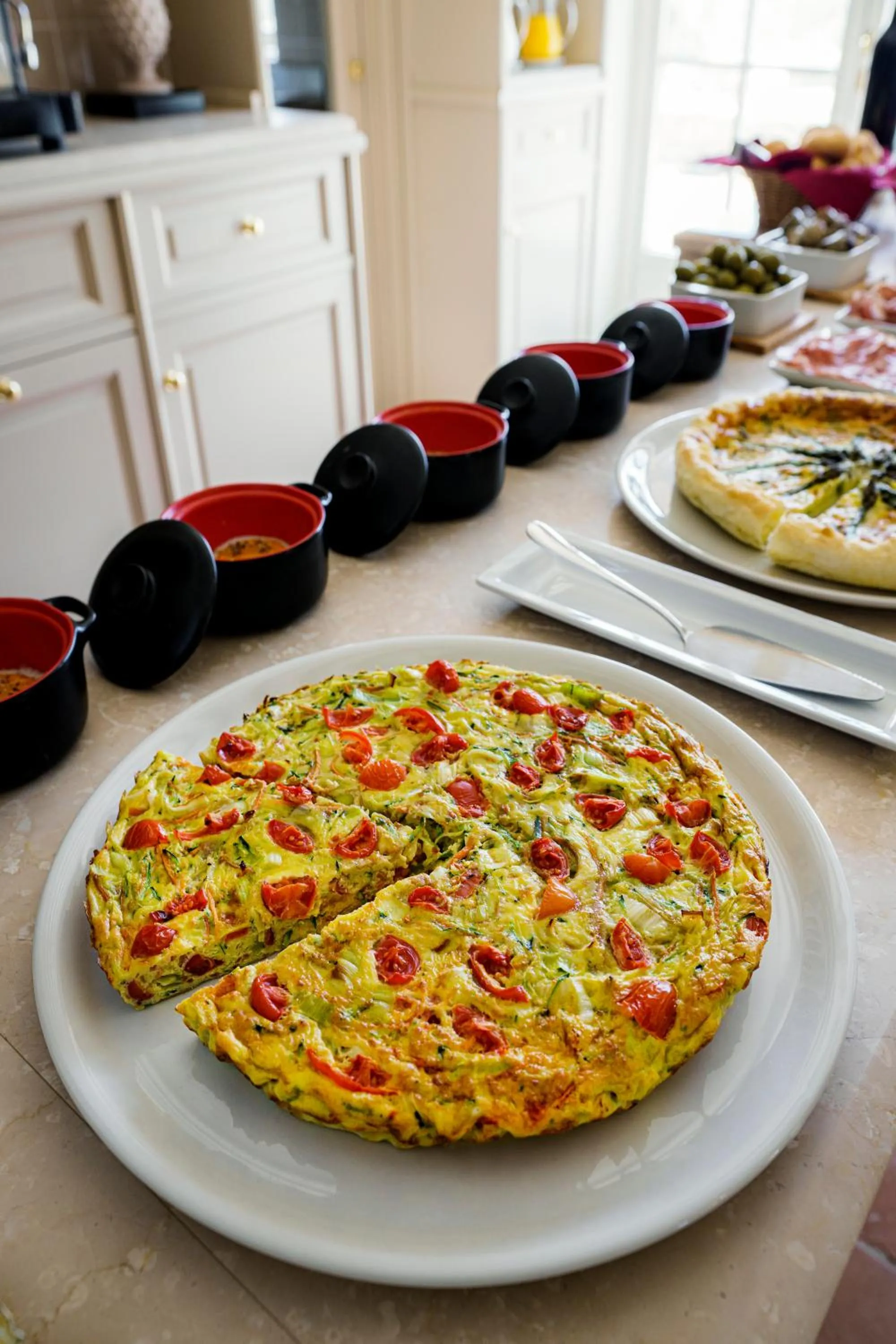 Buffet breakfast in La Pietra Del Cabreo