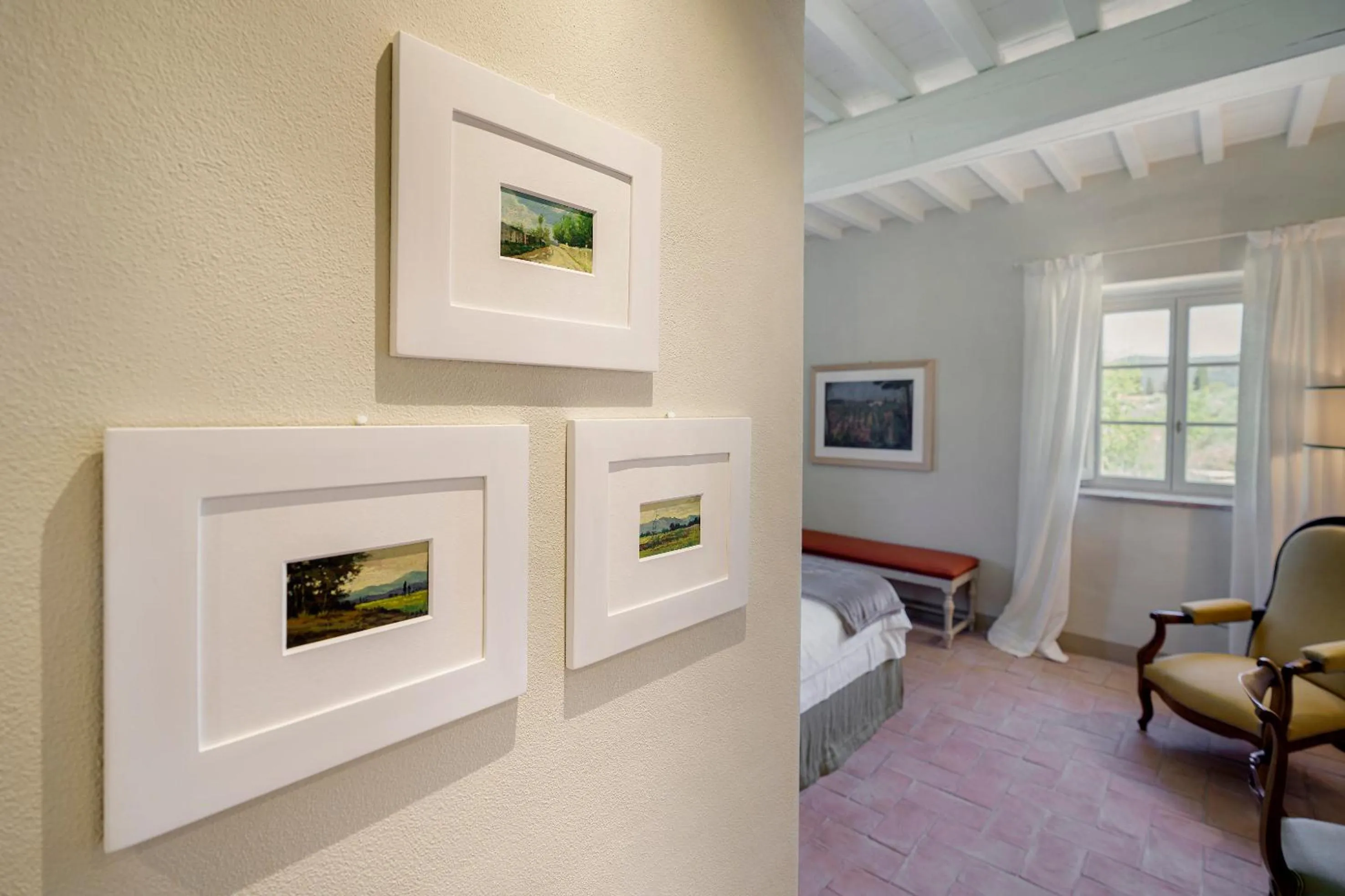 Bedroom, Bed in La Pietra Del Cabreo