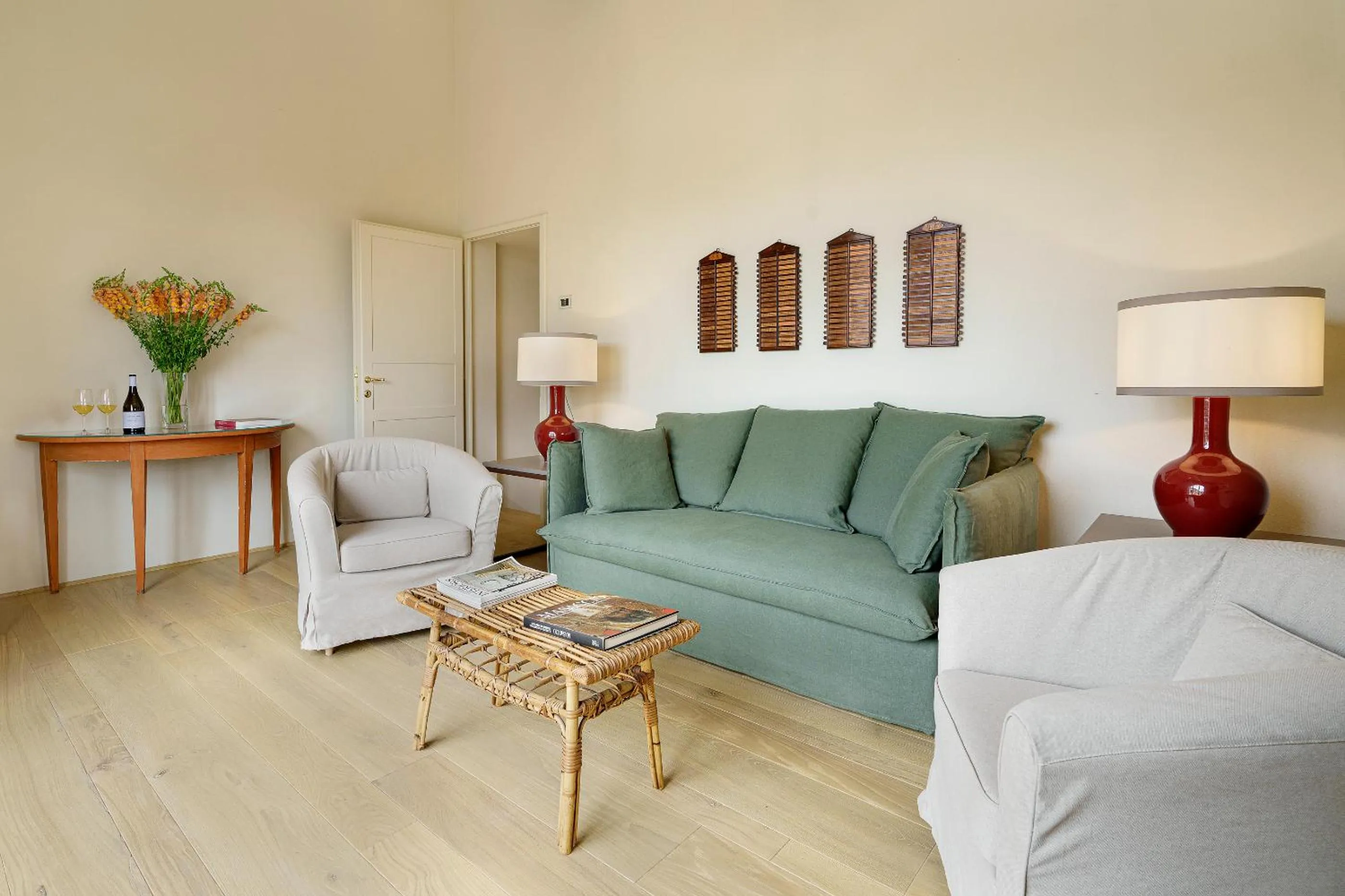 Living room in La Pietra Del Cabreo