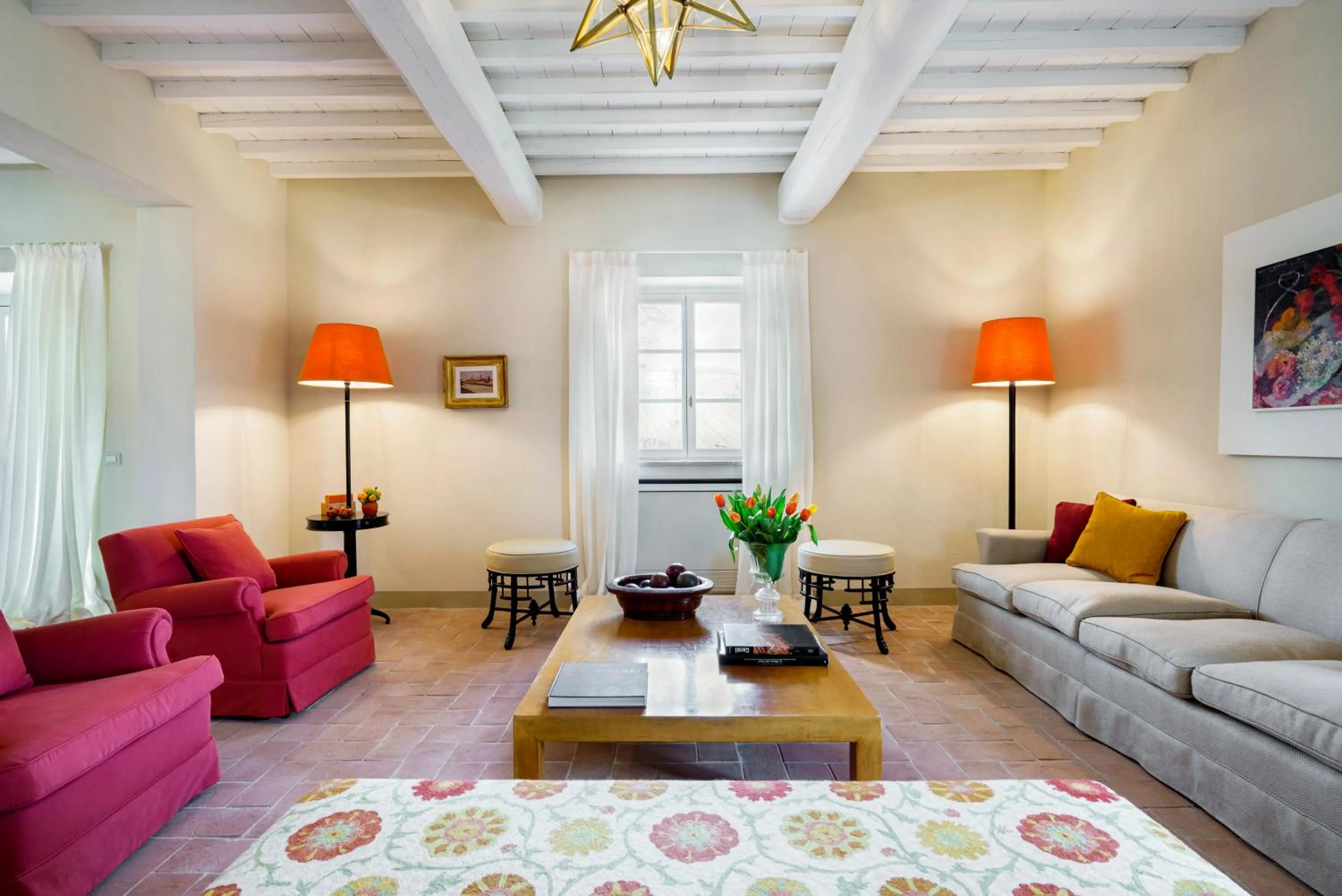 Seating area in La Pietra Del Cabreo