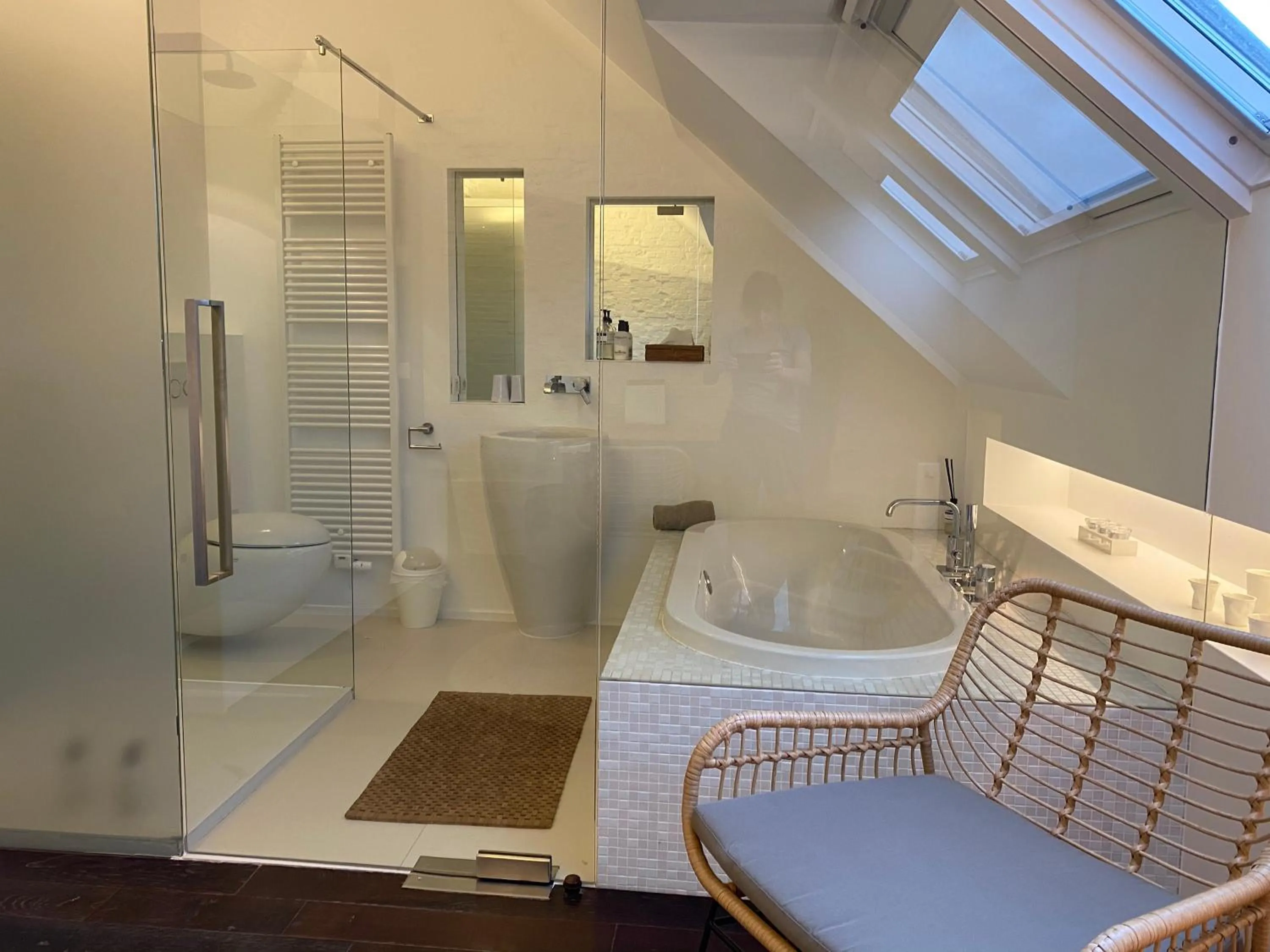 Bath in B&B Villa Tartine