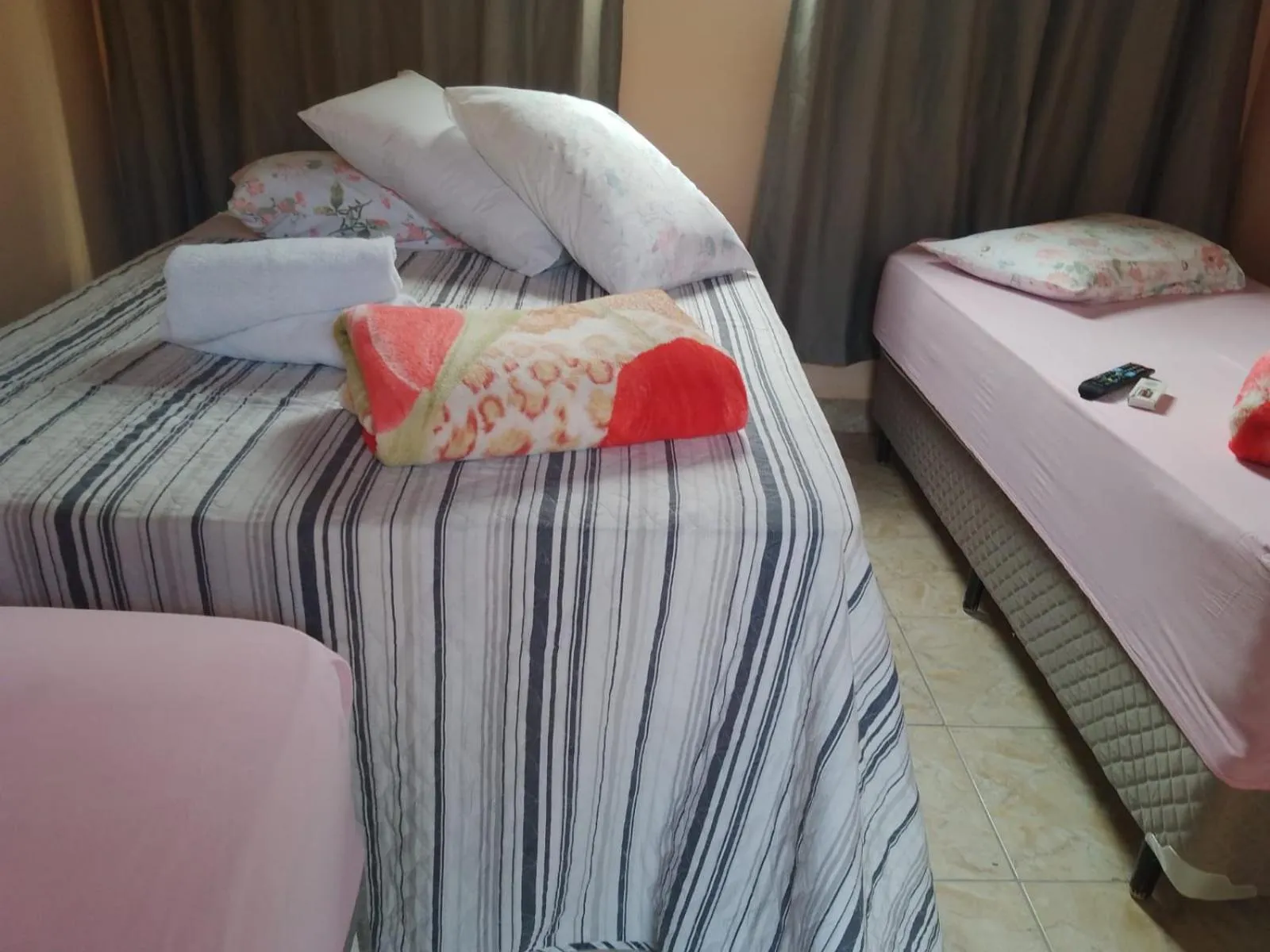 Bed in Santa Helena Pousada