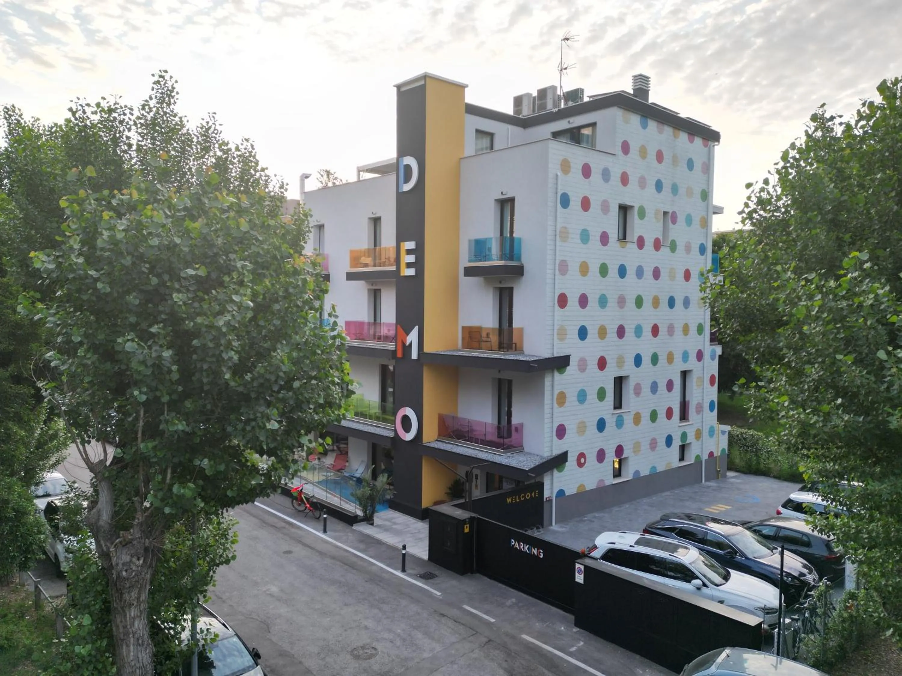 Property building in Demo Hotel Design Emotion