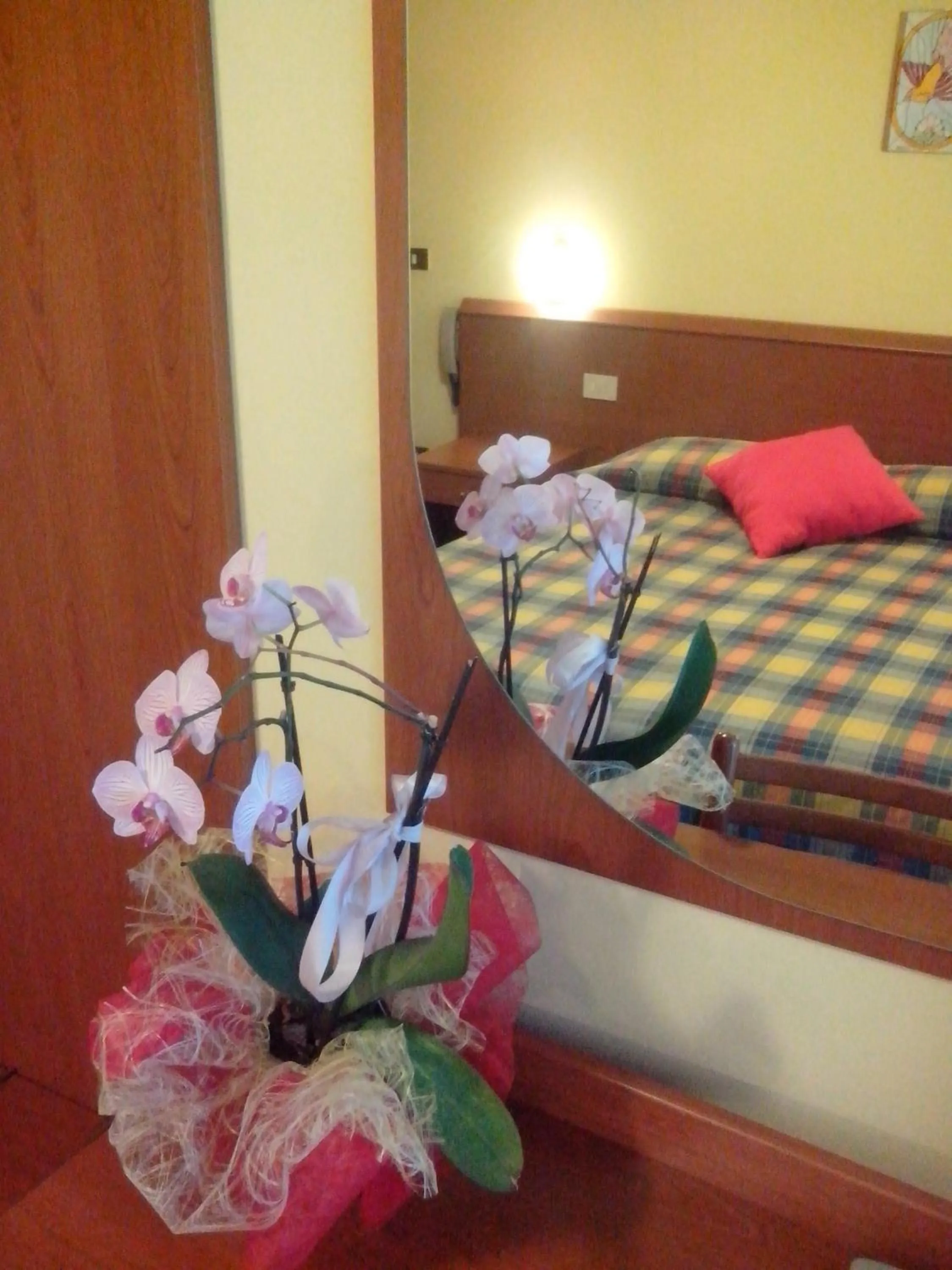 Decorative detail, Bed in Hotel Monte Fior