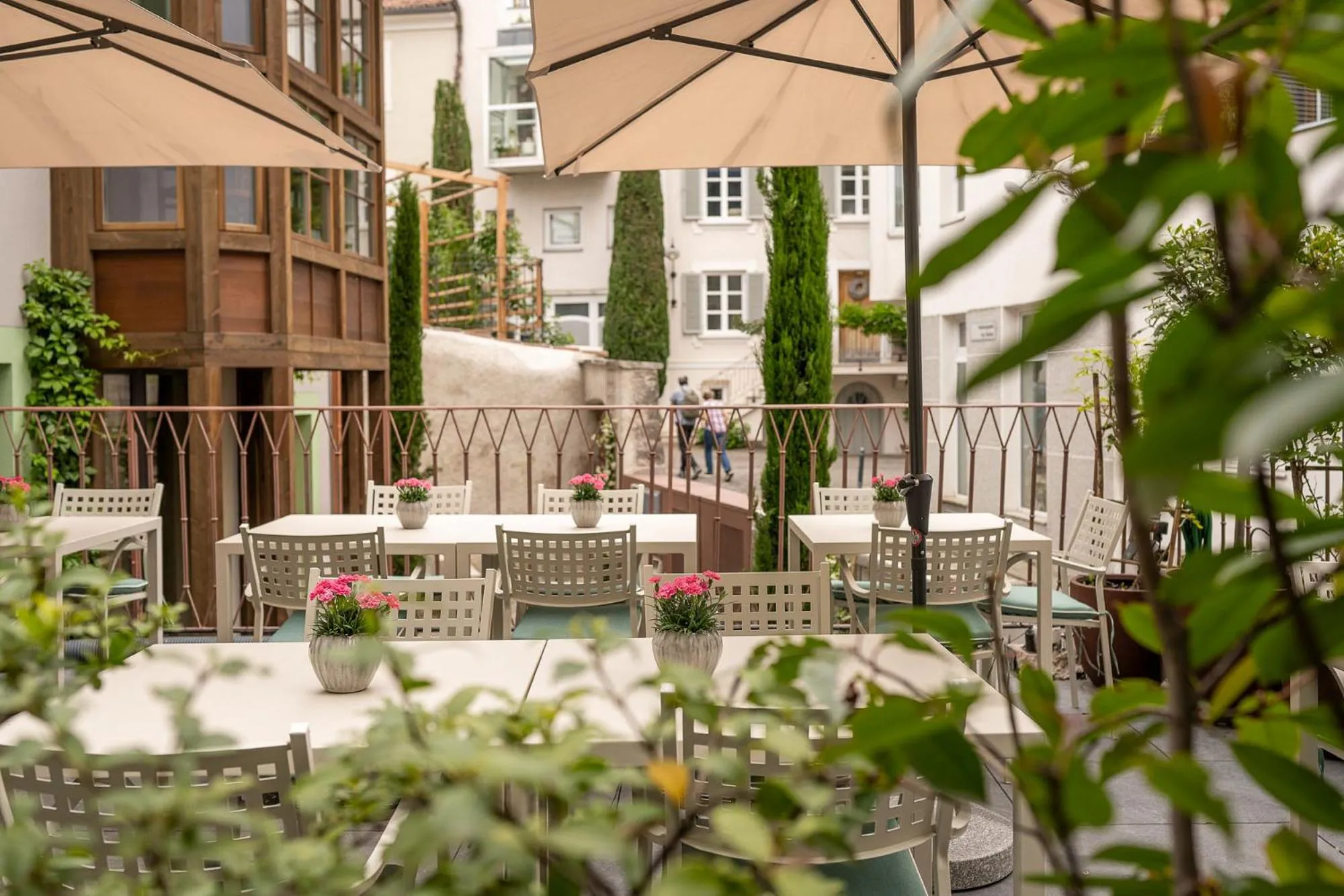 Balcony/Terrace in Steinach Townhouse Meran