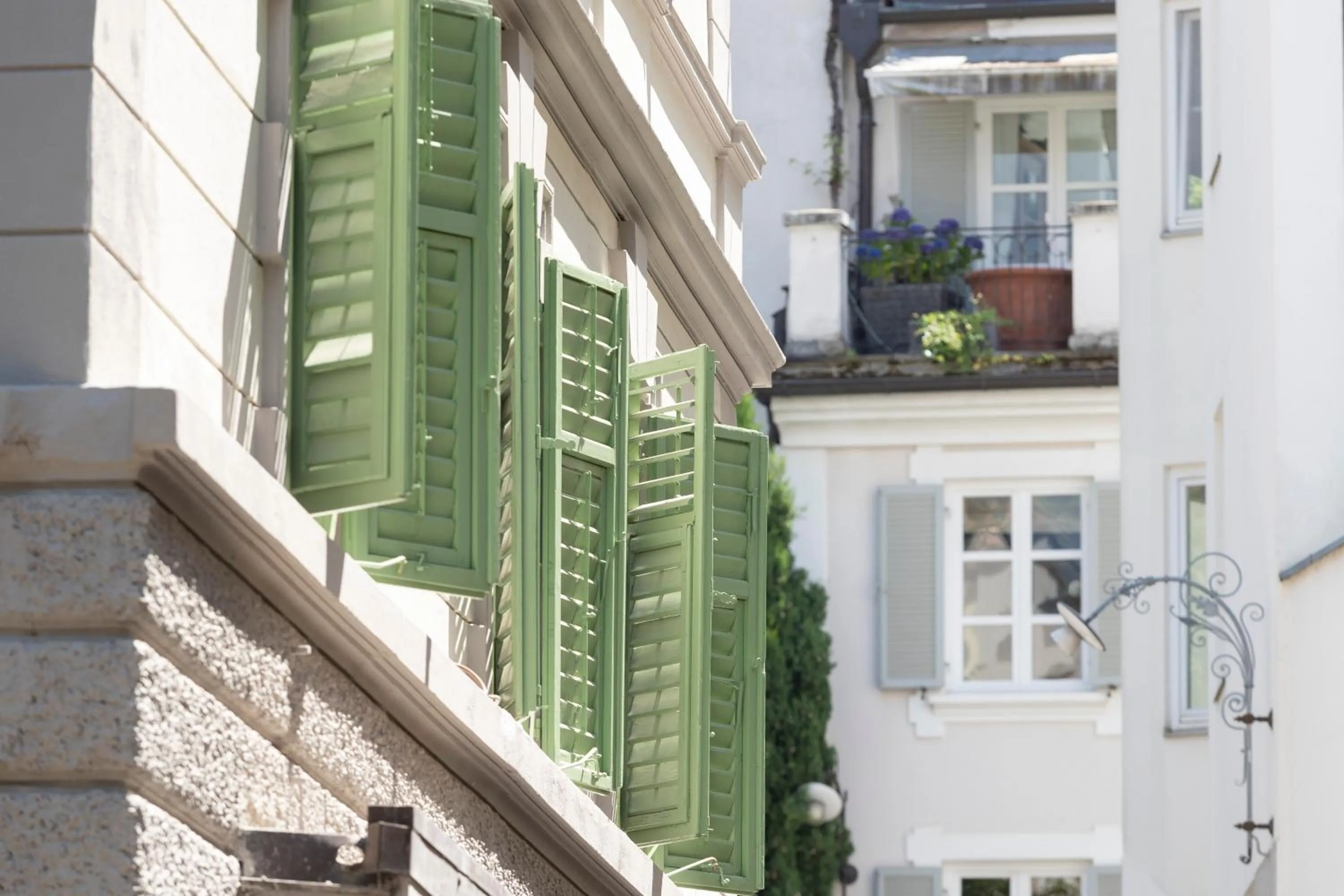 Property building in Steinach Townhouse Meran