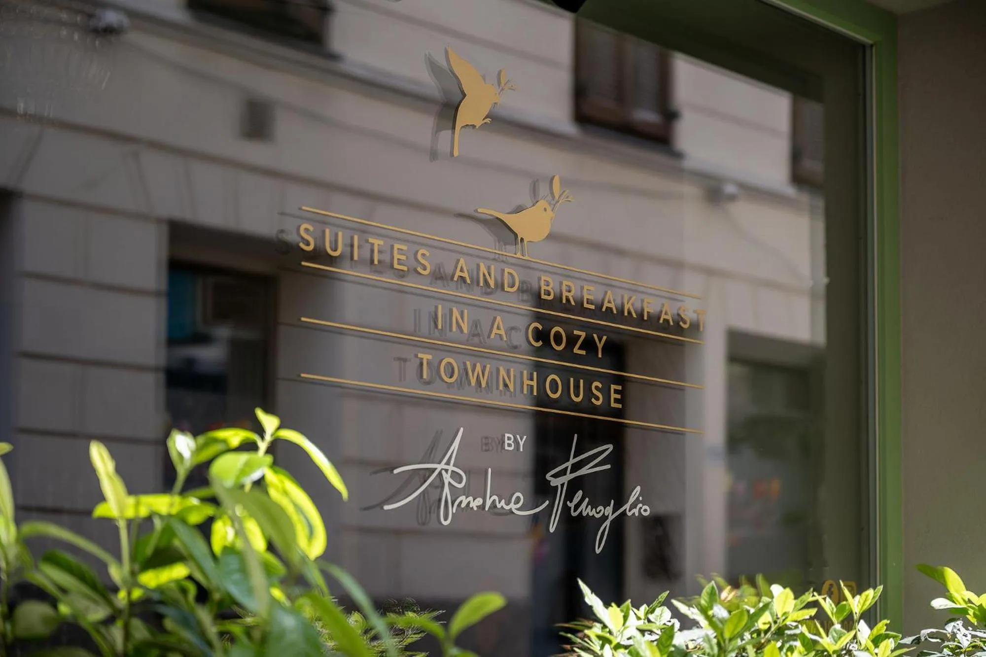 Property building in Steinach Townhouse Meran