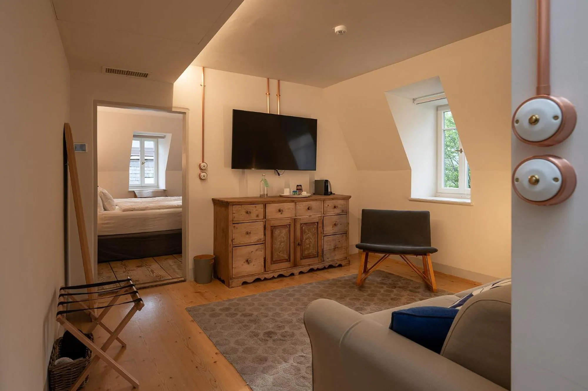 Living room in Steinach Townhouse Meran