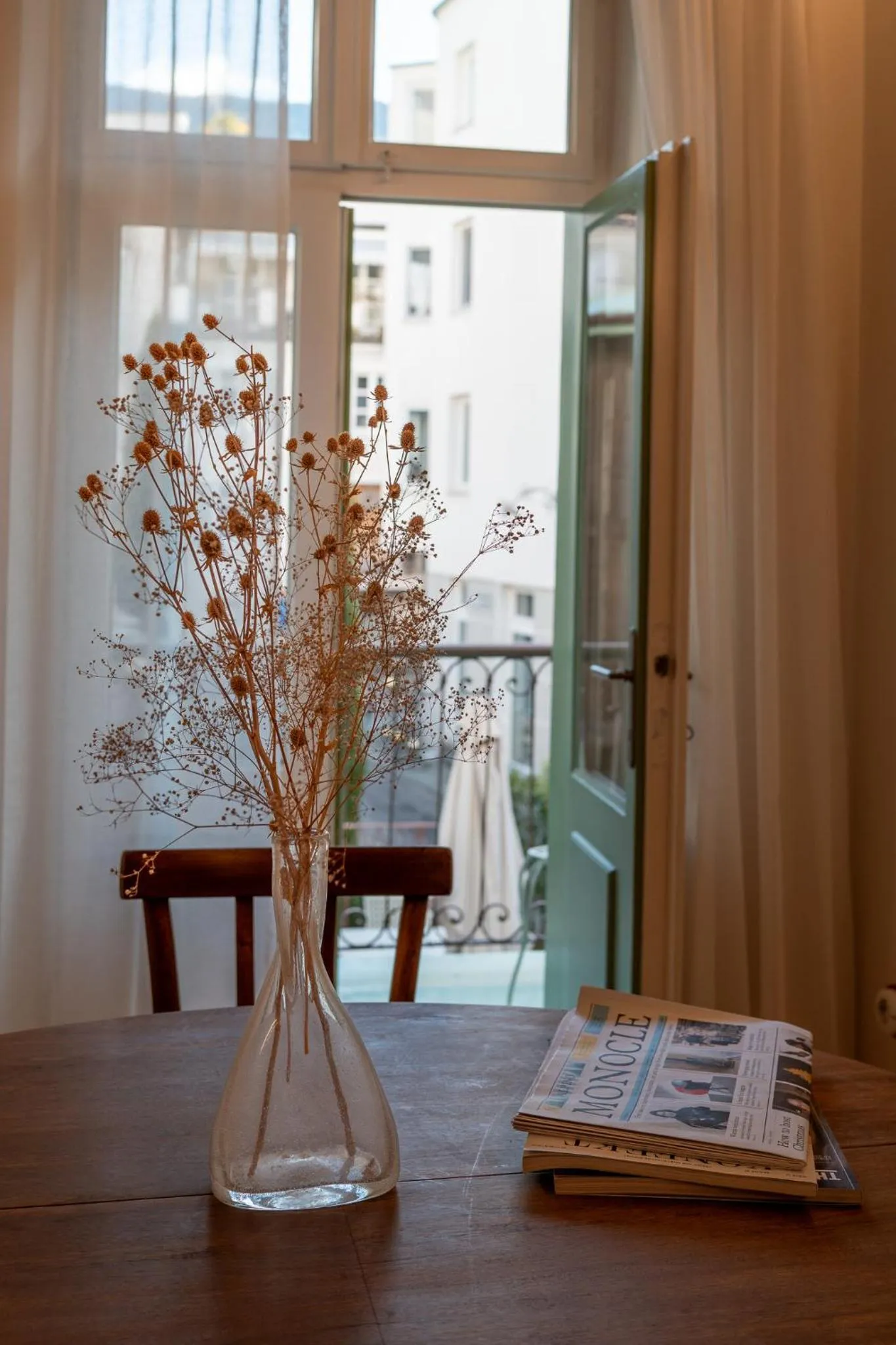 Balcony/Terrace in Steinach Townhouse Meran