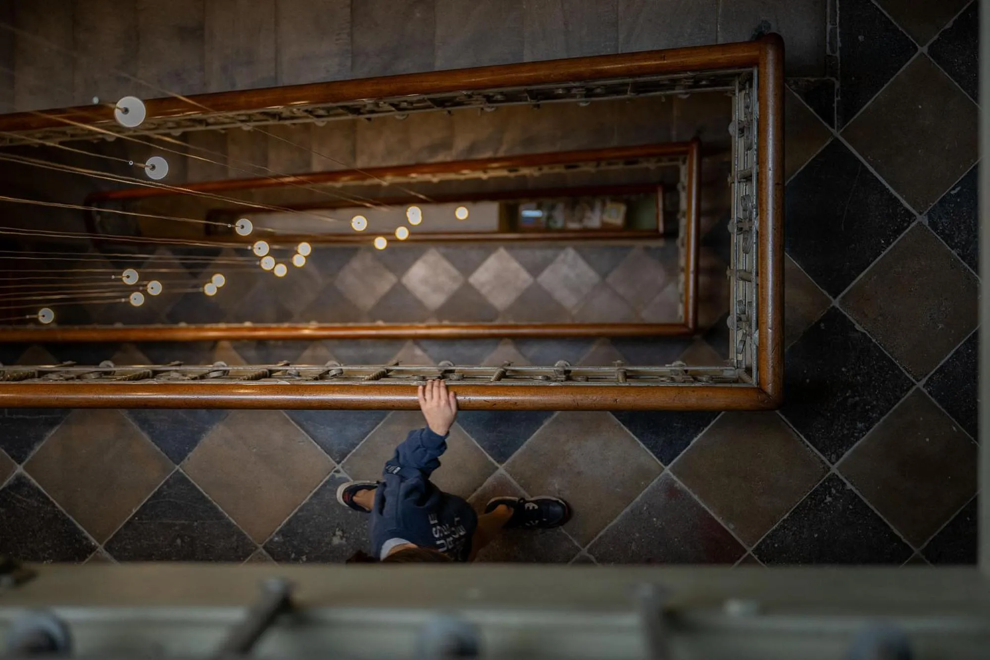 Decorative detail in Steinach Townhouse Meran