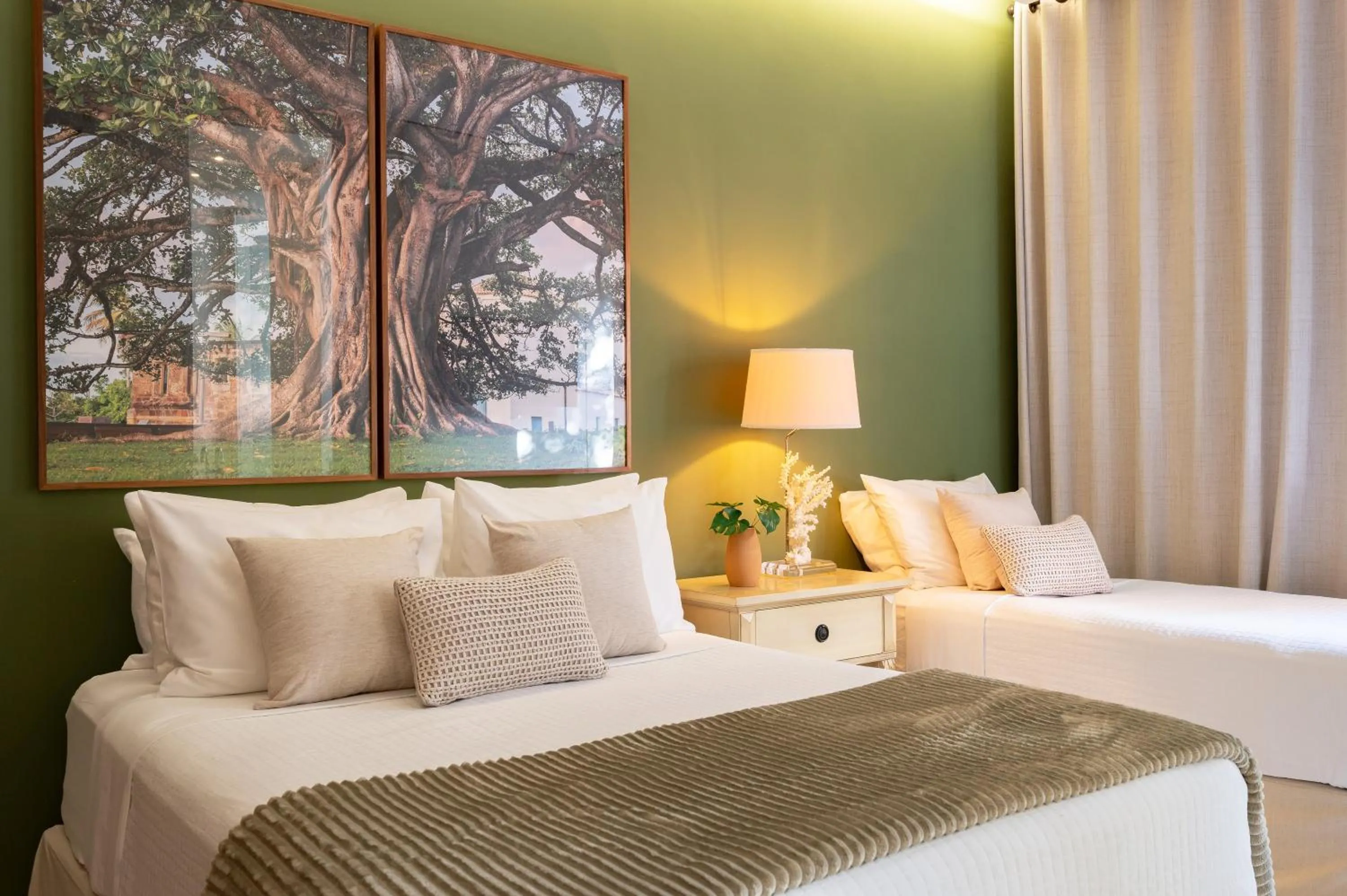 Bed in Casa 3A Tivoli Ecoresidences