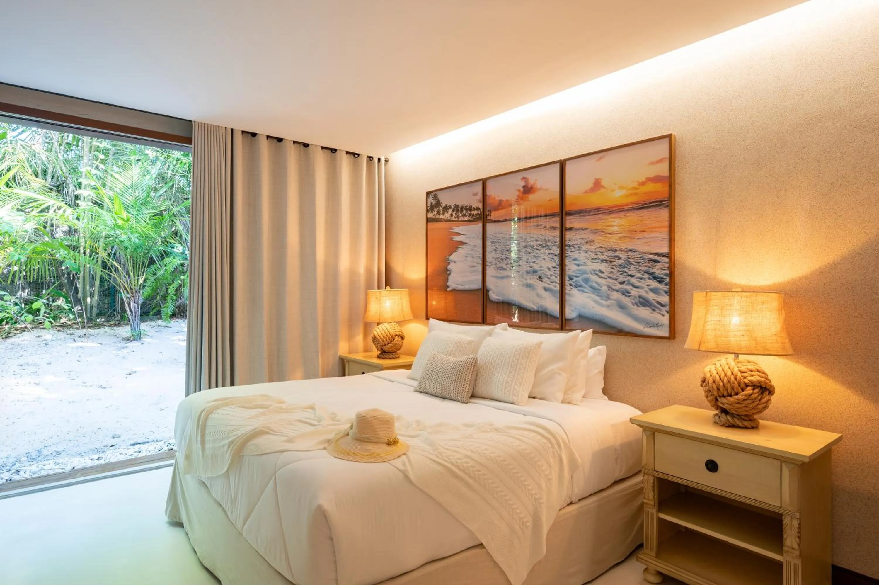 Bed in Casa 3A Tivoli Ecoresidences