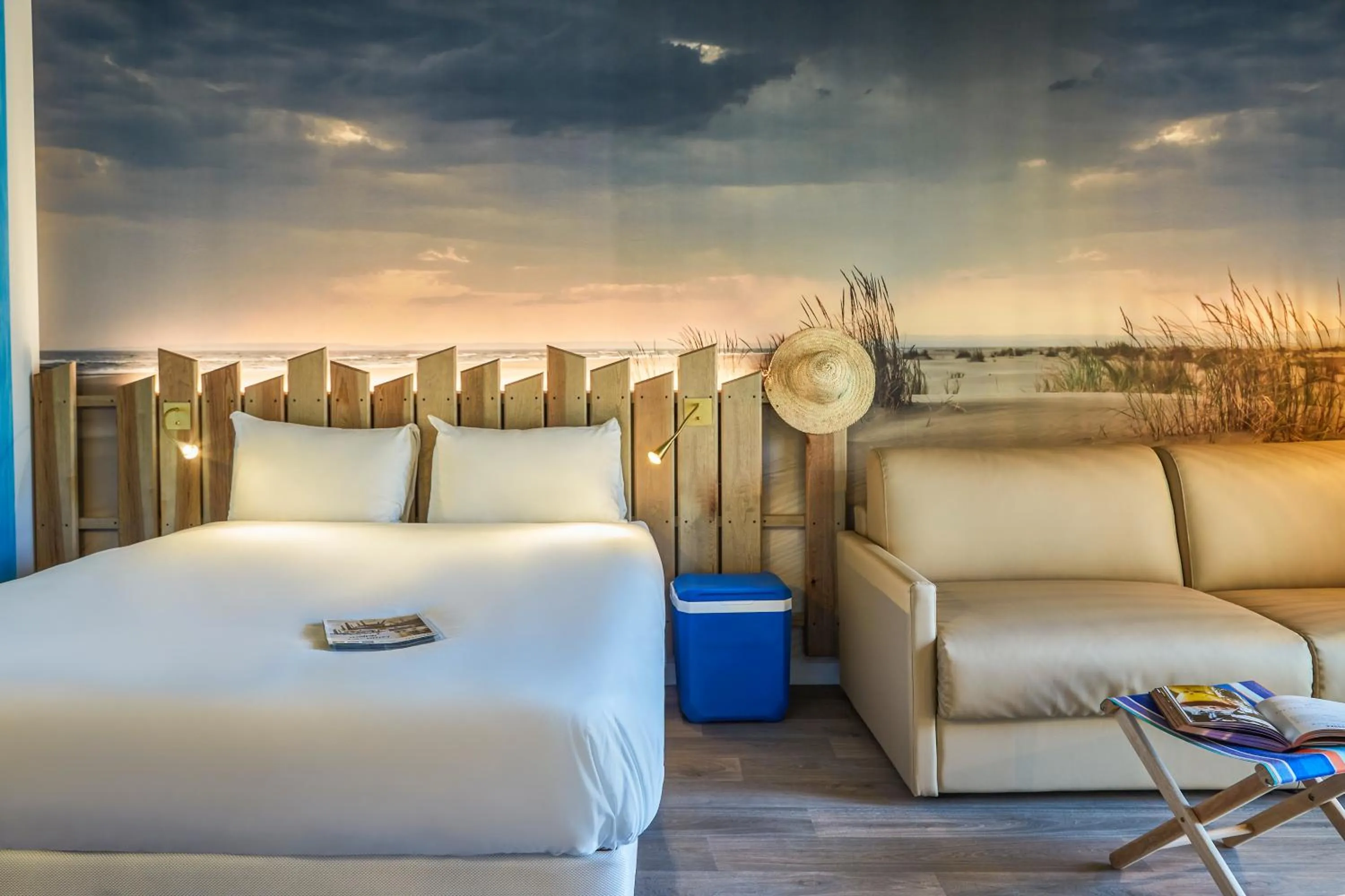 Bedroom, Bed in Ibis Styles Montpellier Aéroport Parc Des Expos