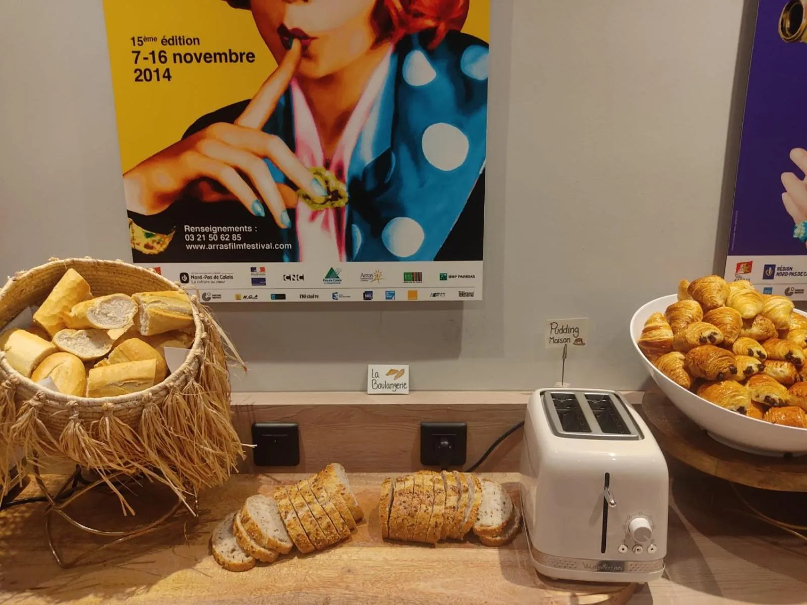 Buffet breakfast in ibis Styles Arras Centre