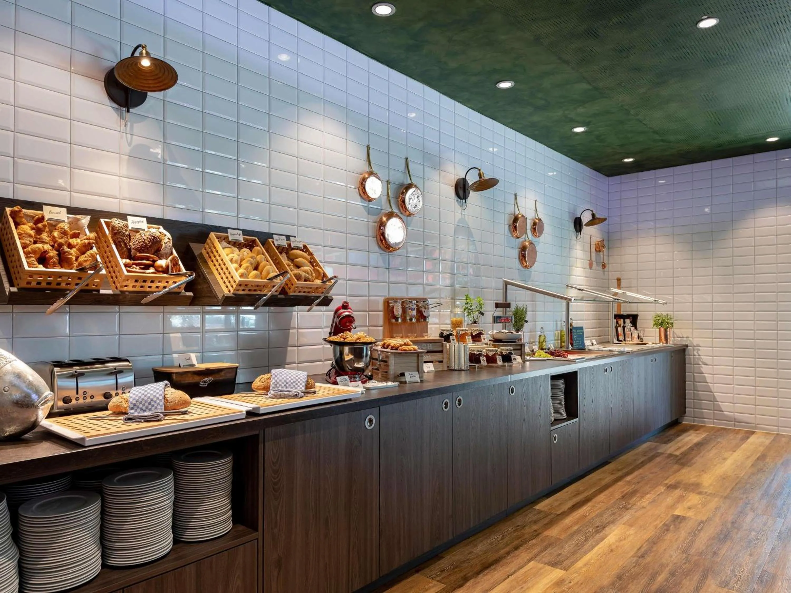 Breakfast in ibis Styles Hamburg Barmbek