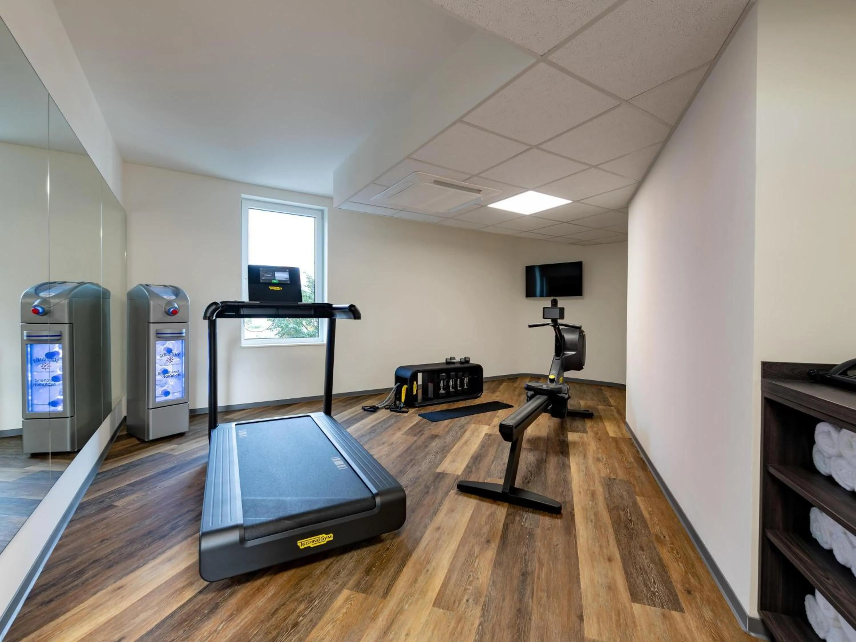 Fitness centre/facilities in ibis Styles Hamburg Barmbek