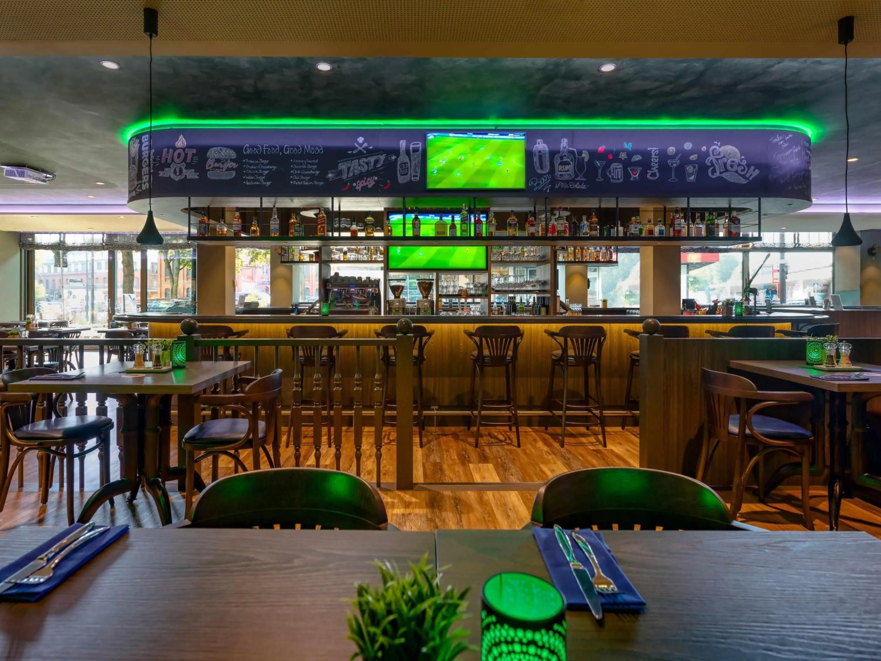 Lounge or bar in ibis Styles Hamburg Barmbek