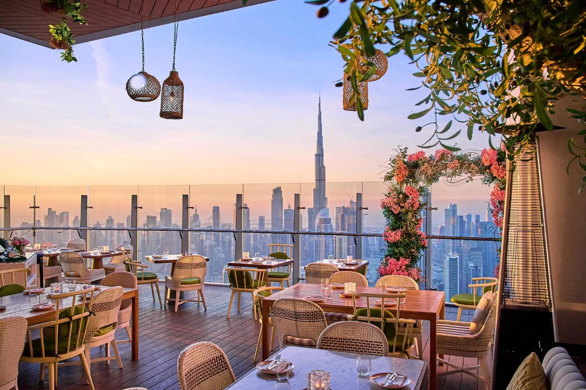 Restaurant/places to eat in SLS Dubai Hotel & Residences
