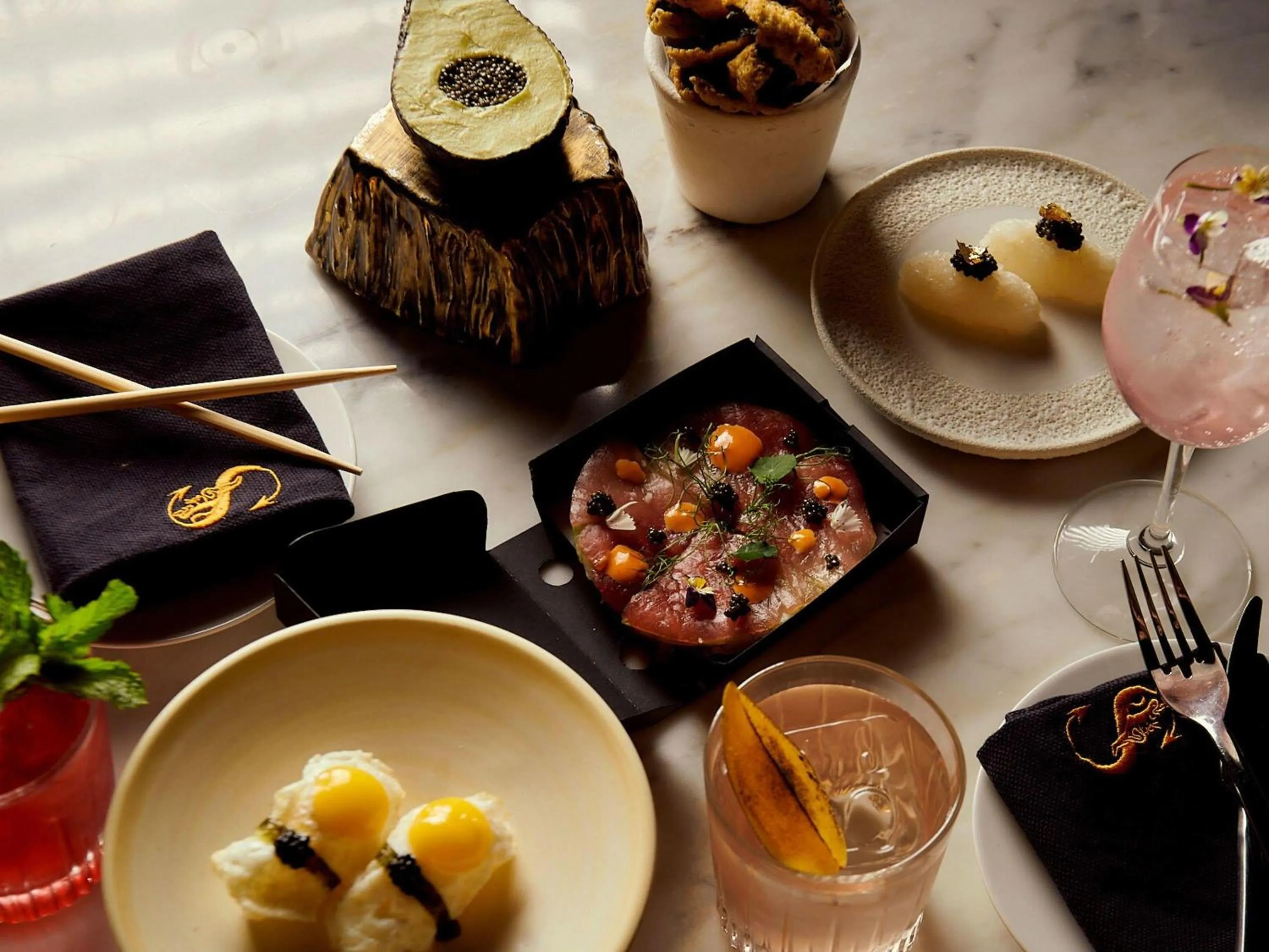 Restaurant/places to eat in SLS Dubai Hotel & Residences