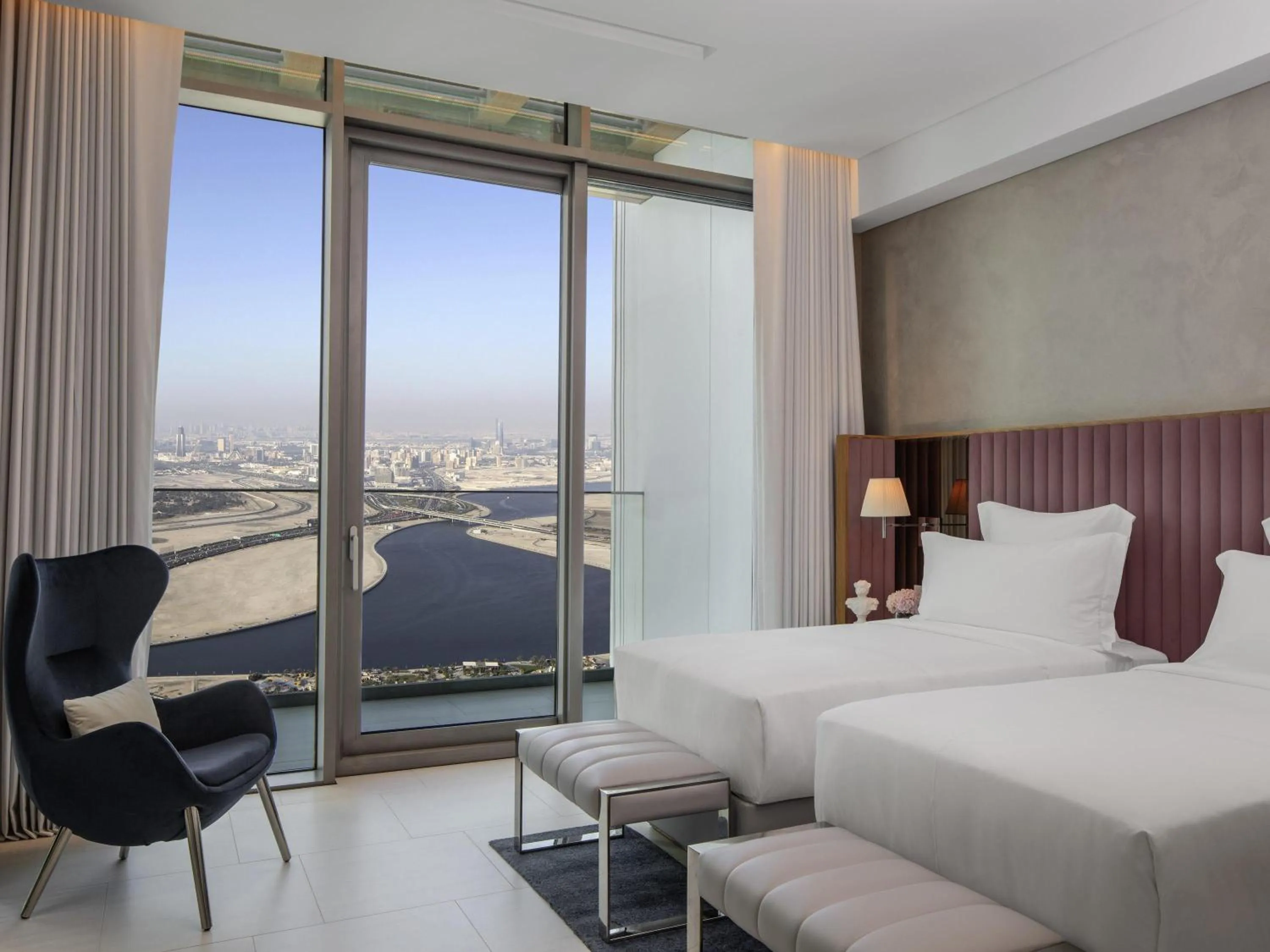 Bedroom, Bed in SLS Dubai Hotel & Residences