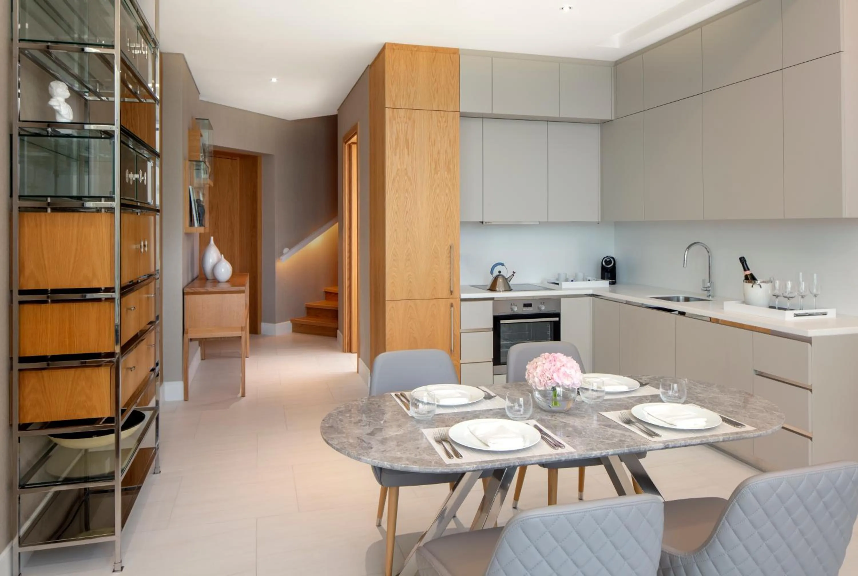 Kitchen or kitchenette in SLS Dubai Hotel & Residences
