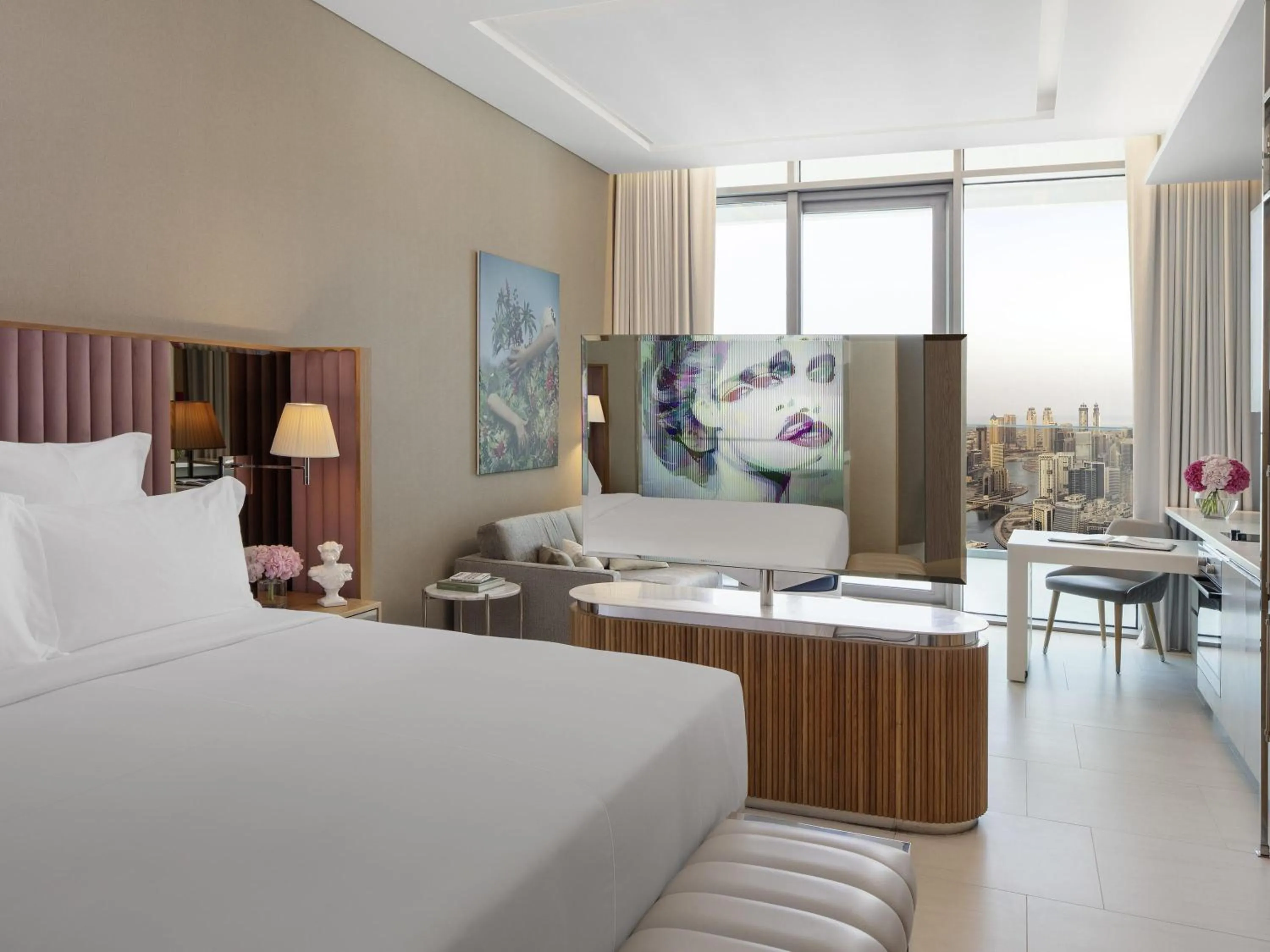 Bedroom, Bed in SLS Dubai Hotel & Residences