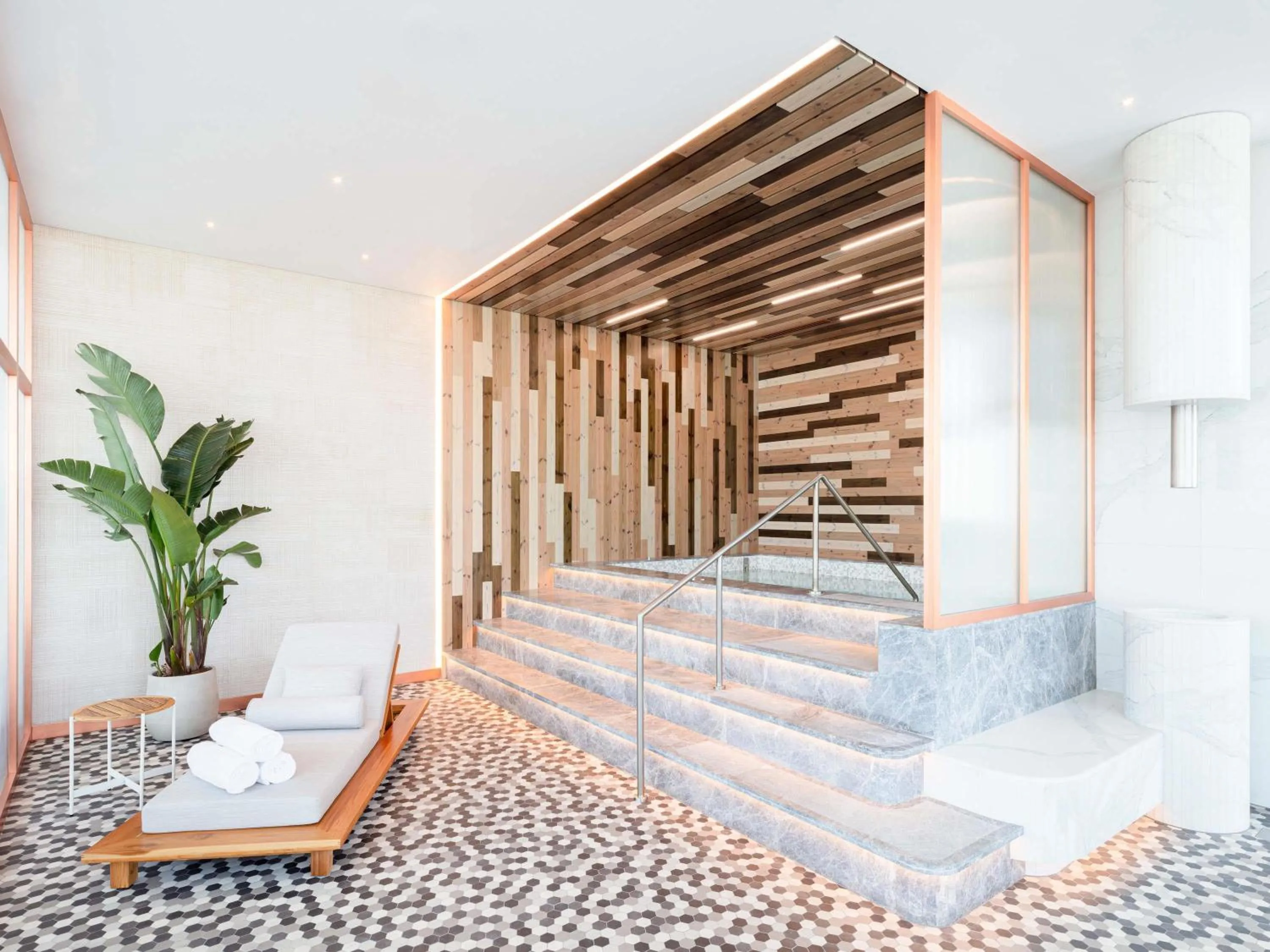 Spa and wellness centre/facilities in SLS Dubai Hotel & Residences