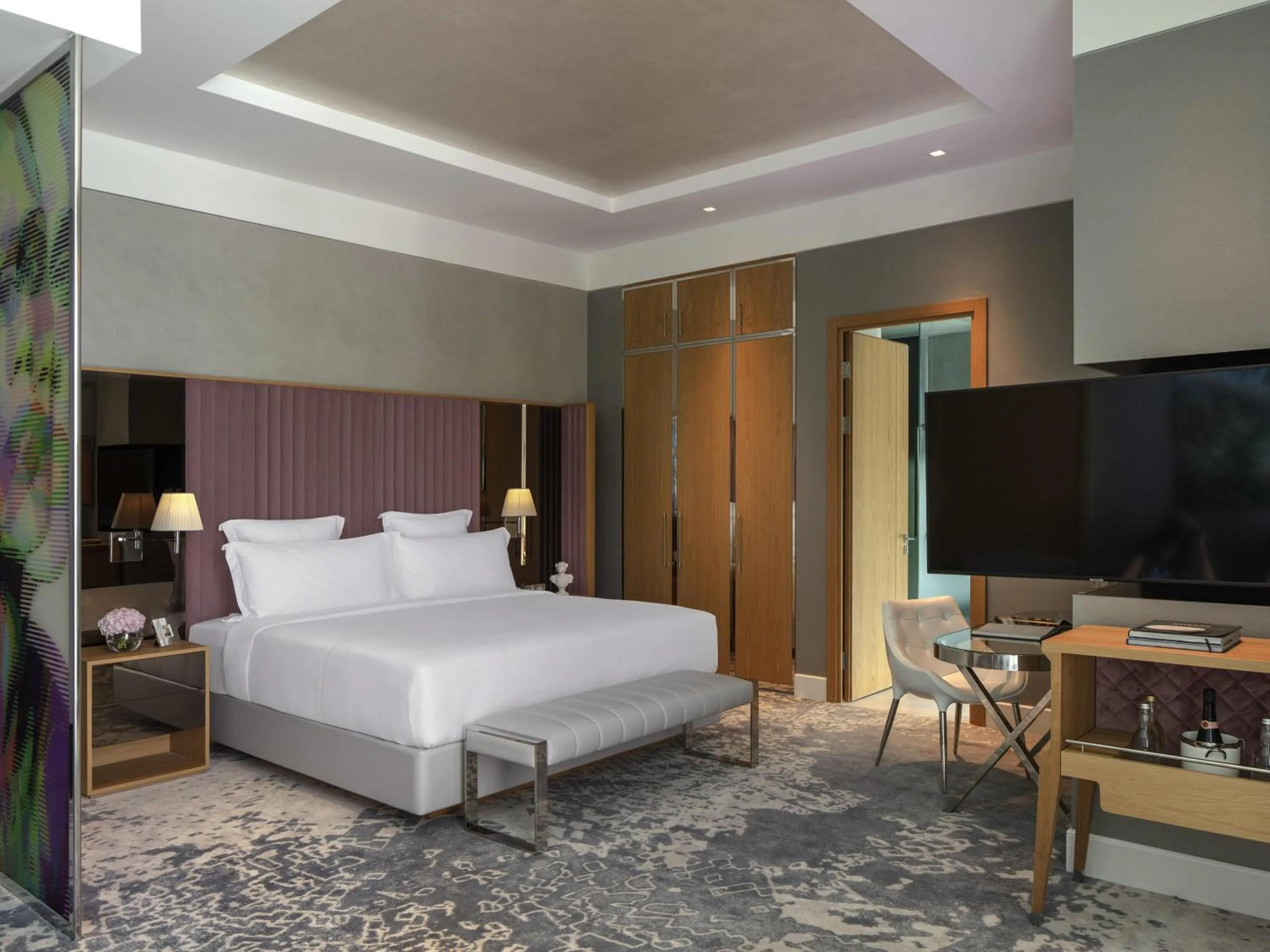 Bedroom, Bed in SLS Dubai Hotel & Residences