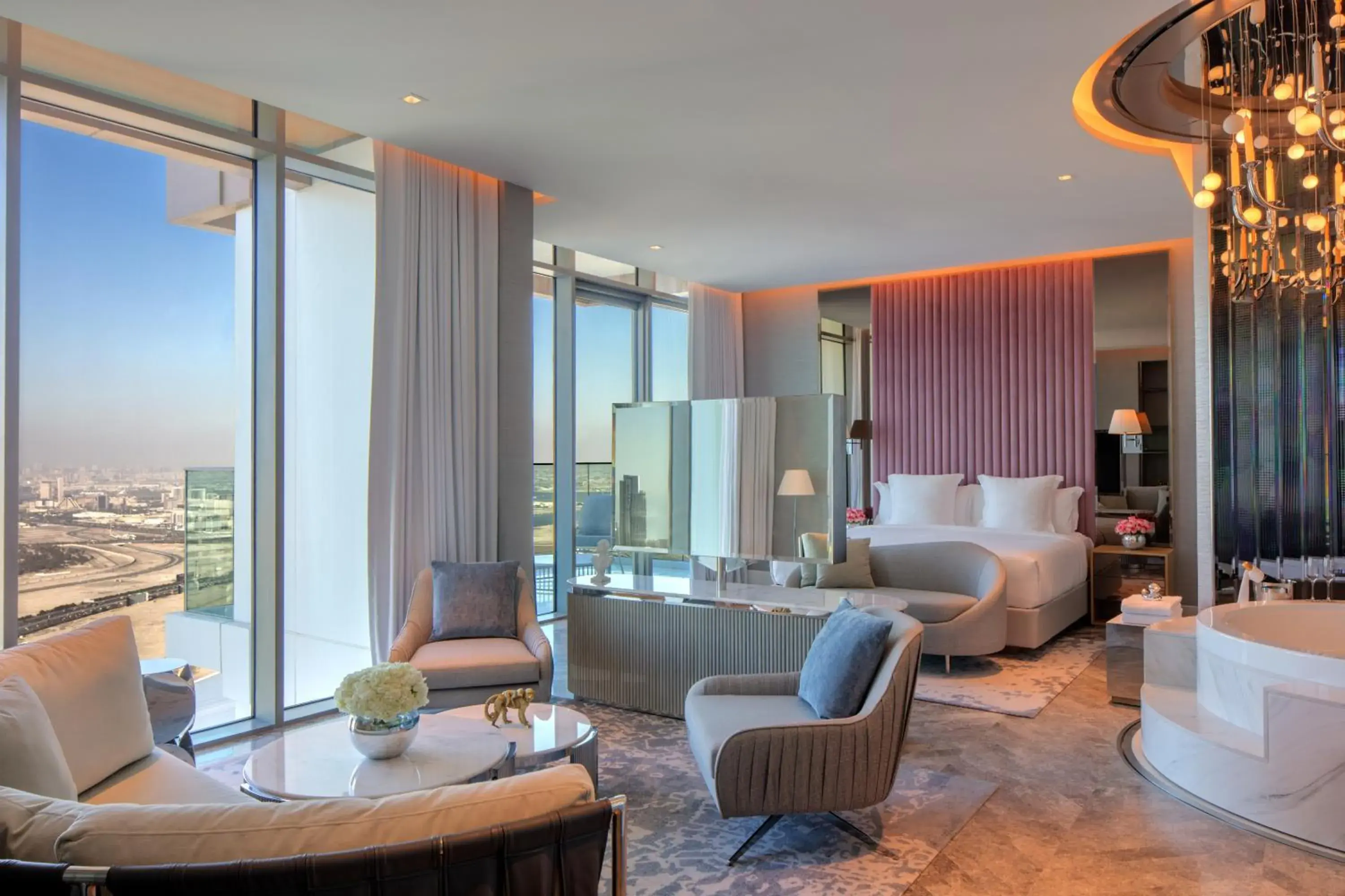 Two-Bedroom Penthouse Suite with Balcony in SLS Dubai Hotel & Residences Two-Bedroom Penthouse Suite with Balcony in SLS Dubai Hotel & Residences