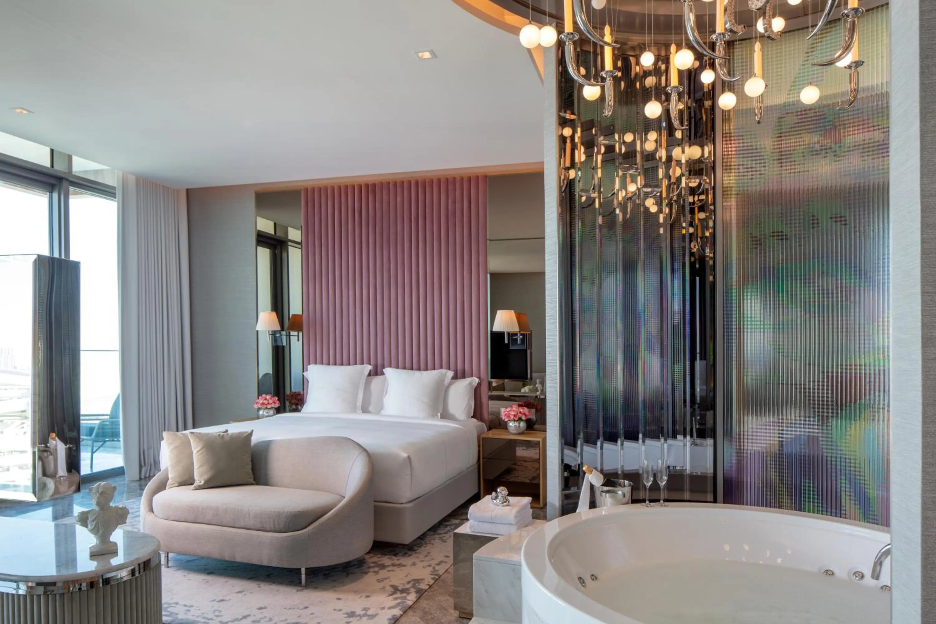 Bedroom, Bed in SLS Dubai Hotel & Residences