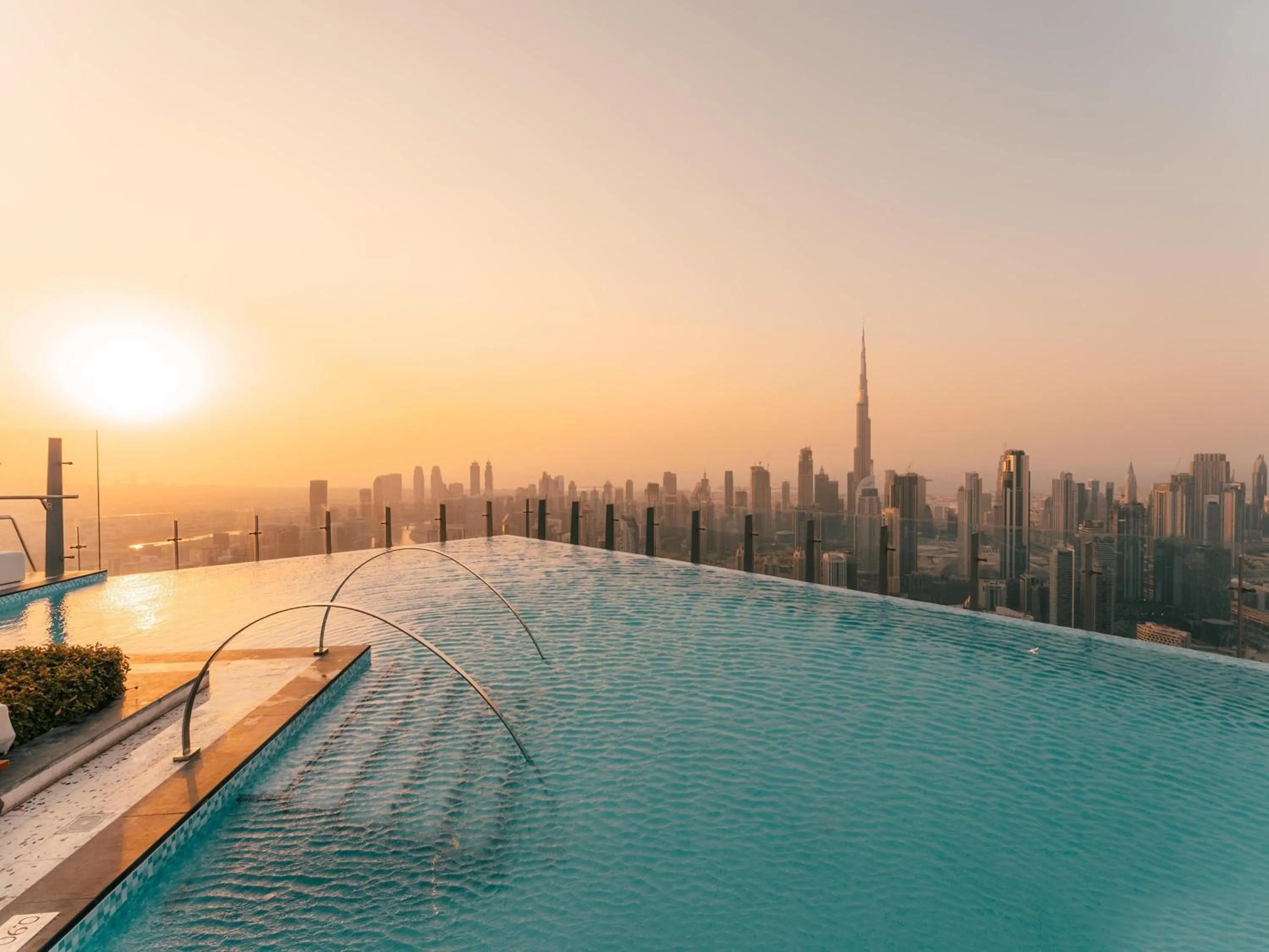 Pool view in SLS Dubai Hotel & Residences