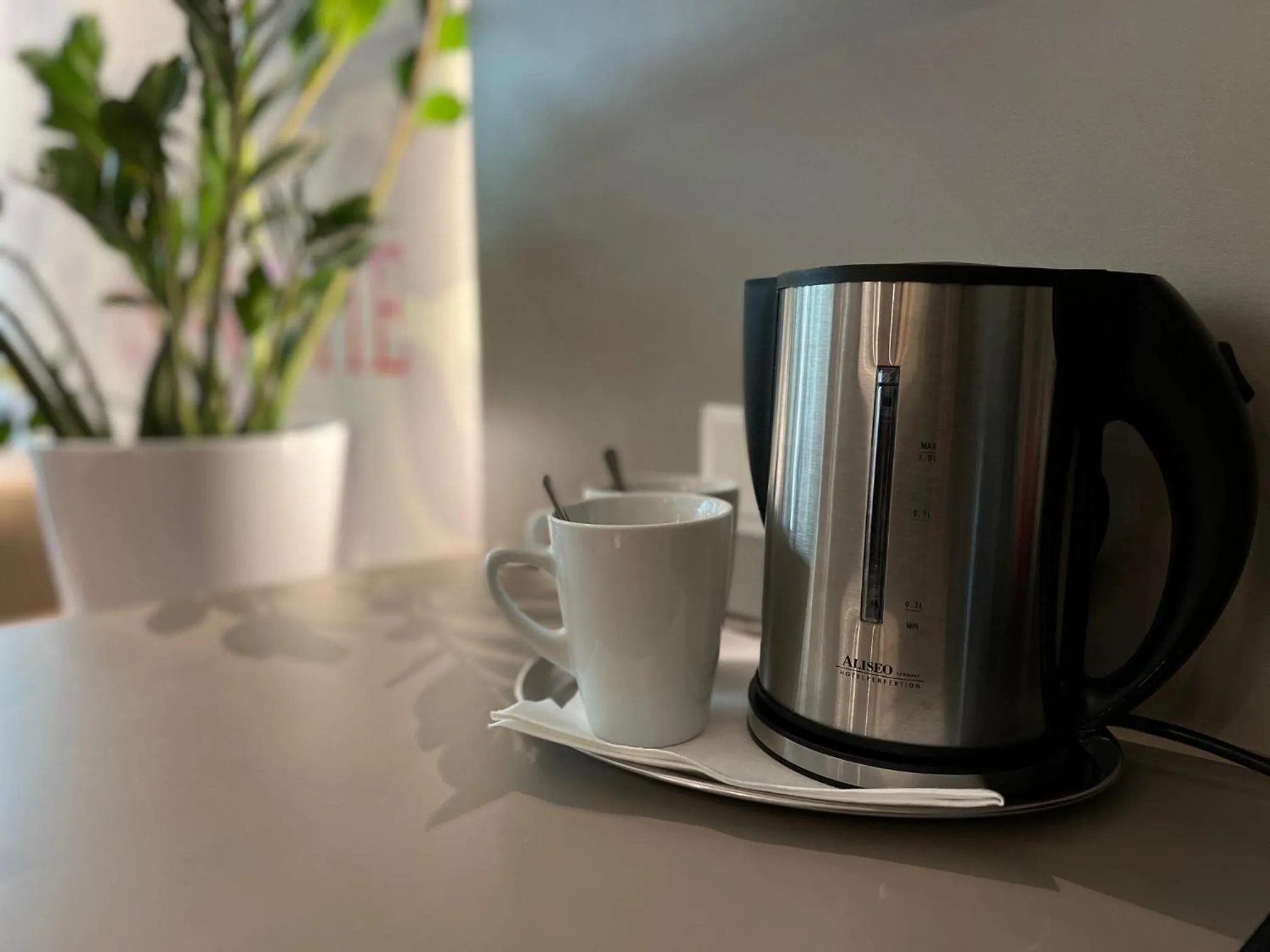 Coffee/tea facilities in Boutique Hotel Das Tigra