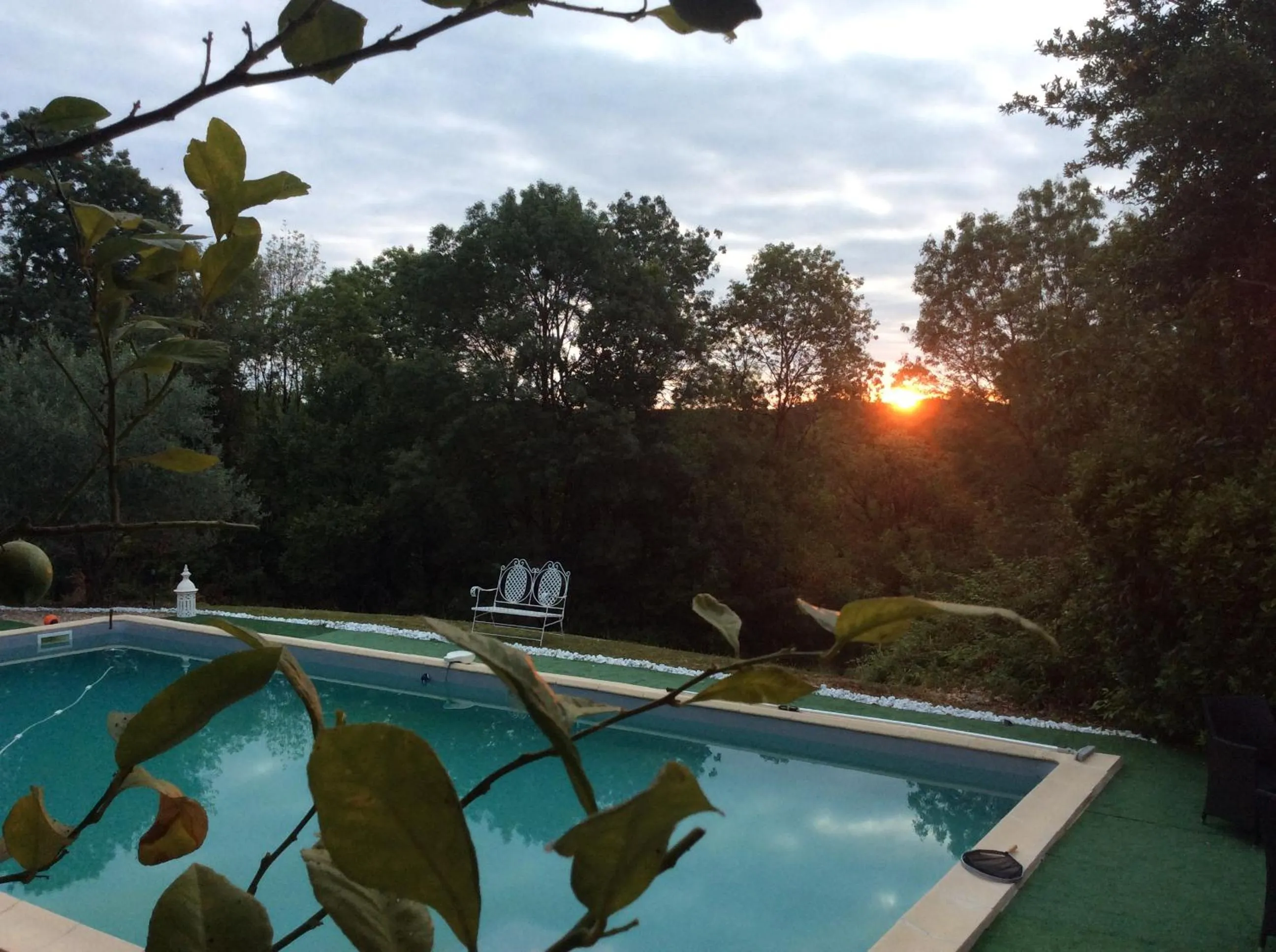 Sunset in MAISON BEAUMONT