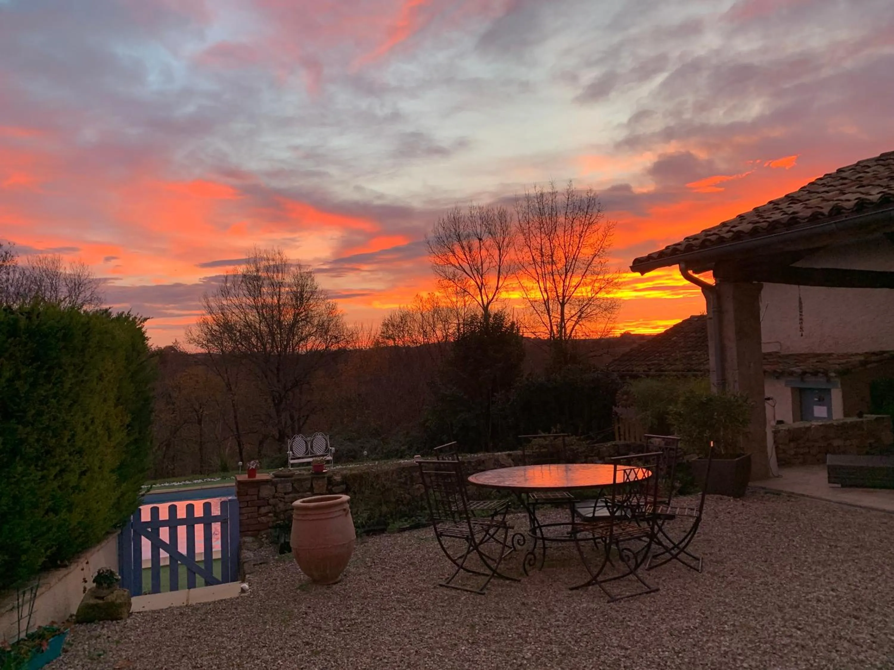 Sunset in MAISON BEAUMONT