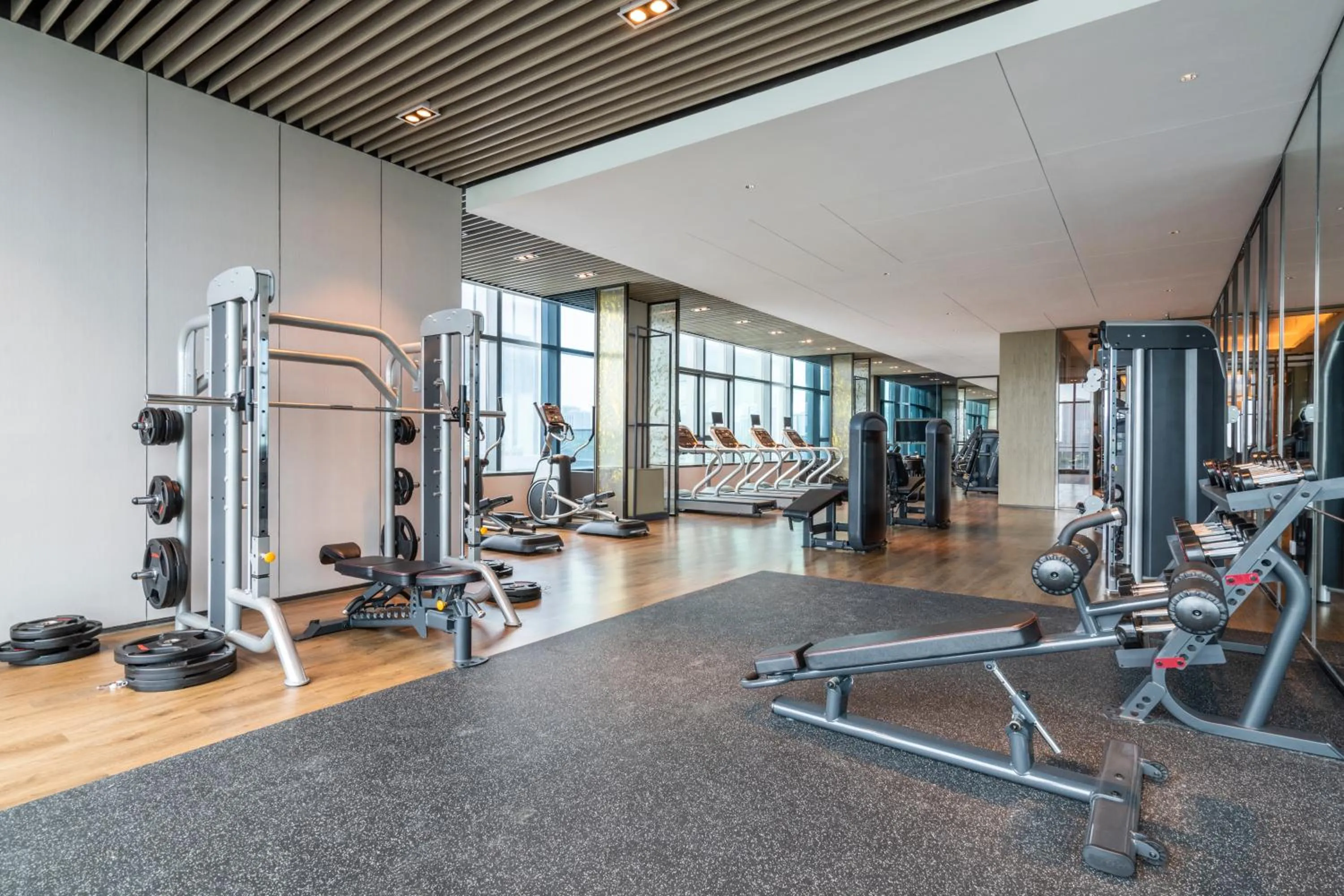 Fitness centre/facilities in Pullman Jiaxing Pinghu Excellence