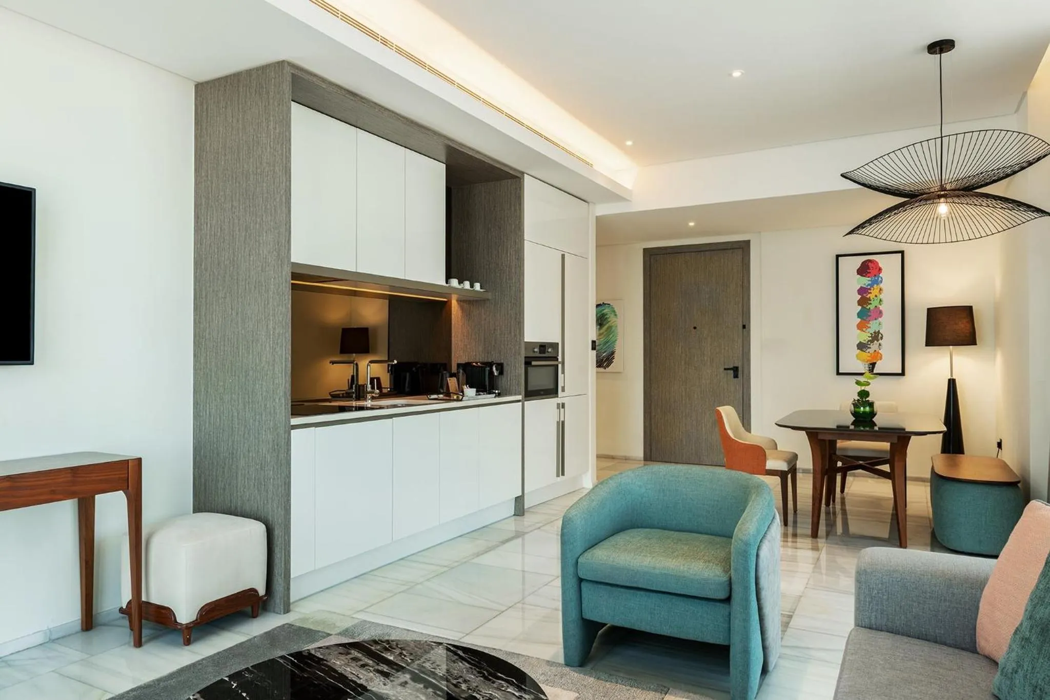 Photo of the whole room in Th8 Palm Dubai Beach Resort Vignette Collection, an IHG hotel